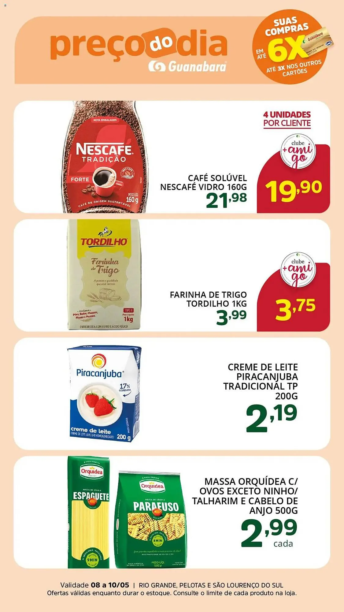 Encarte de Encarte Supermercados Guanabara 8 de maio até 10 de maio 2026 - Pagina 1