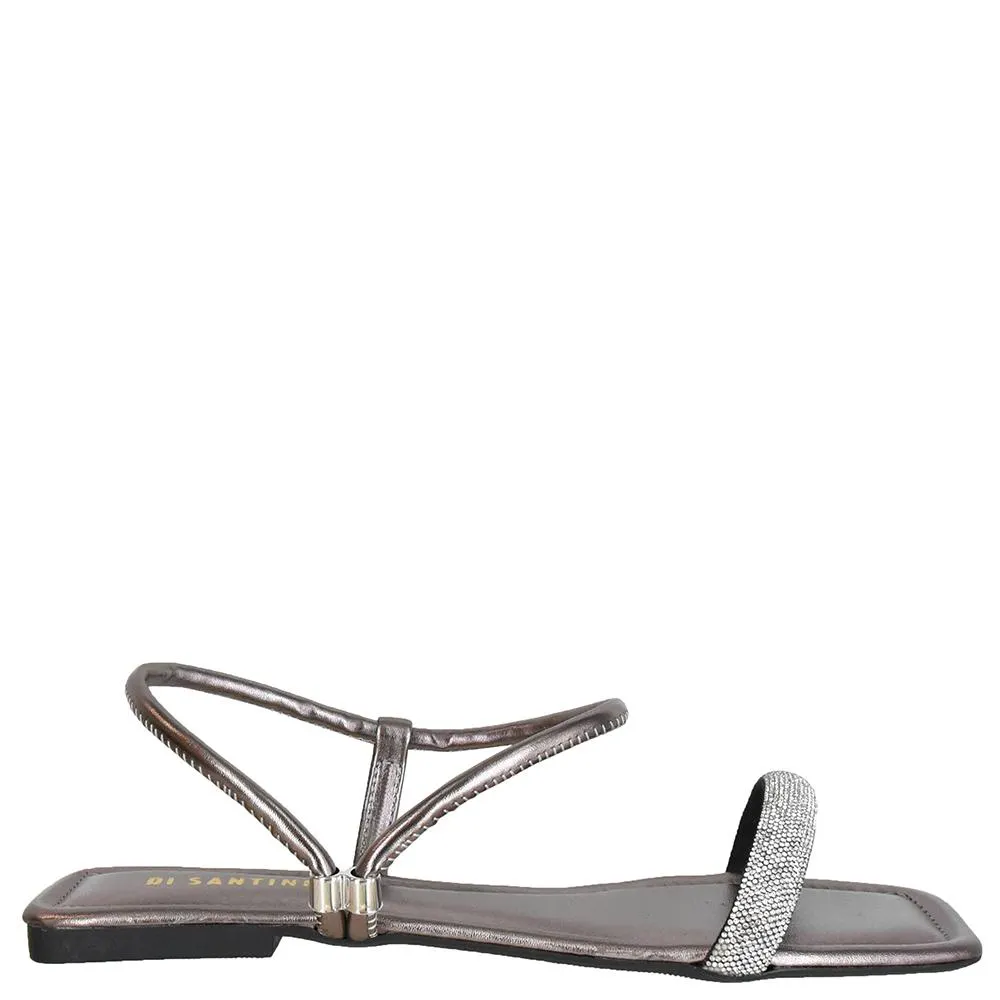 SANDALIA BAIXA STRASS REGULADOR DI SANTINNI