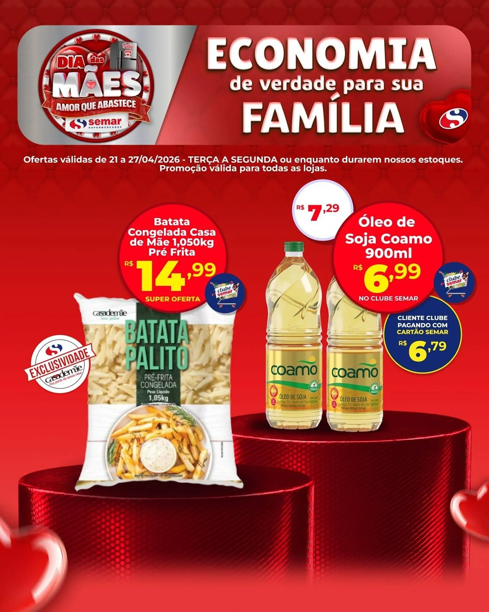 Encarte de Folheto Semar Supermercado 21 de abril até 27 de abril 2026 - Pagina 4