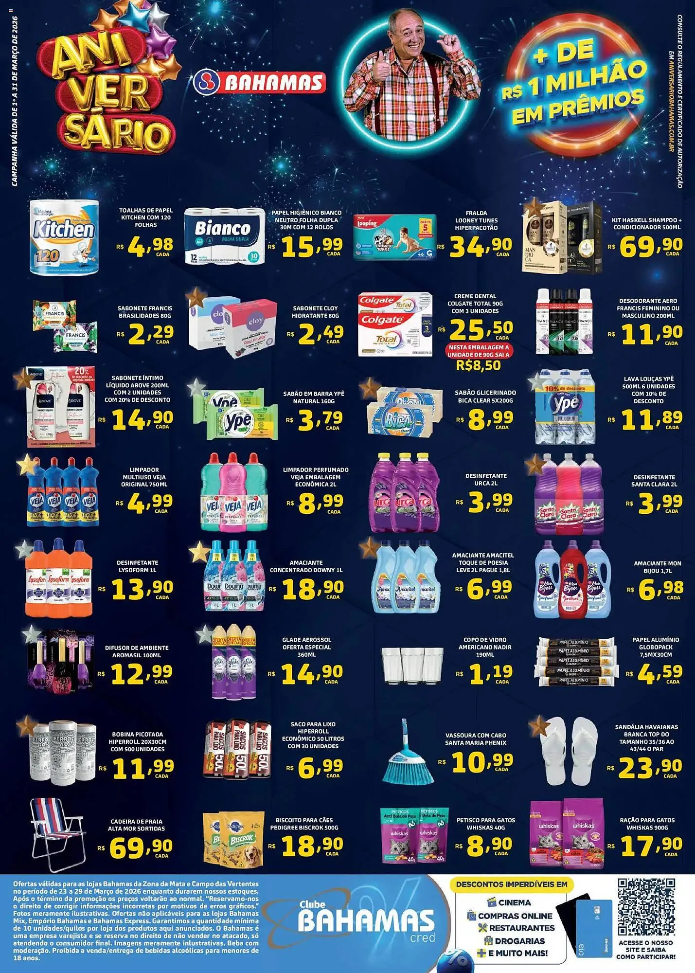 Encarte de Catálogo Bahamas Supermercados 23 de março até 29 de março 2026 - Pagina 4