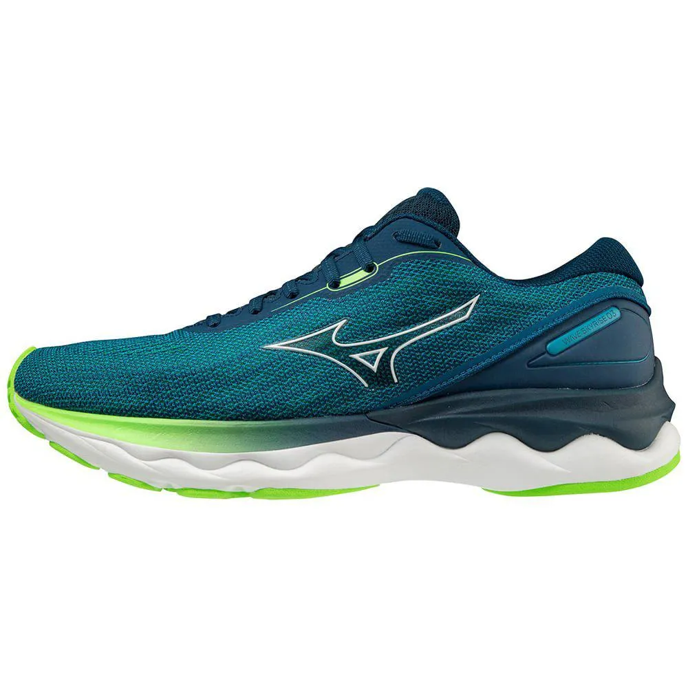 Tênis de Corrida Masculino Mizuno Wave Skyrise 3 Azul
