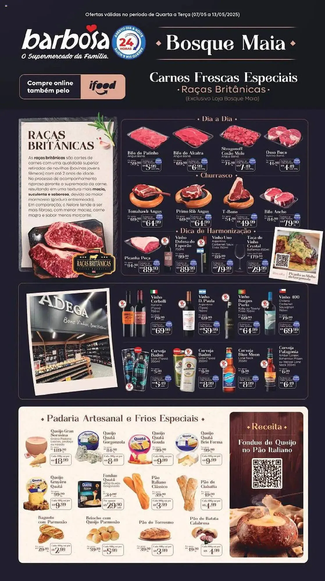 Encarte de Catálogo Barbosa Supermercados 7 de maio até 13 de maio 2025 - Pagina 1