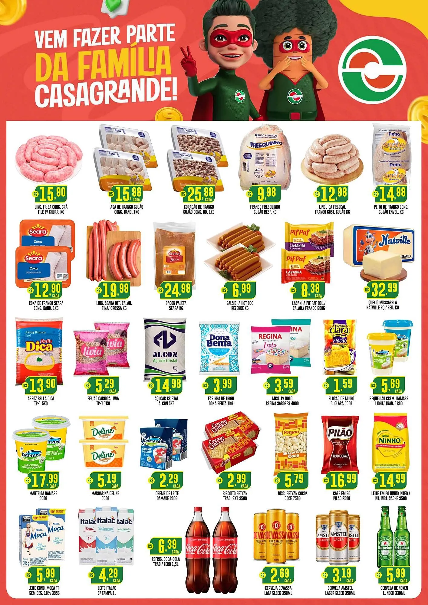Encarte de Catálogo Casagrande Supermercados 10 de novembro até 23 de novembro 2025 - Pagina 1