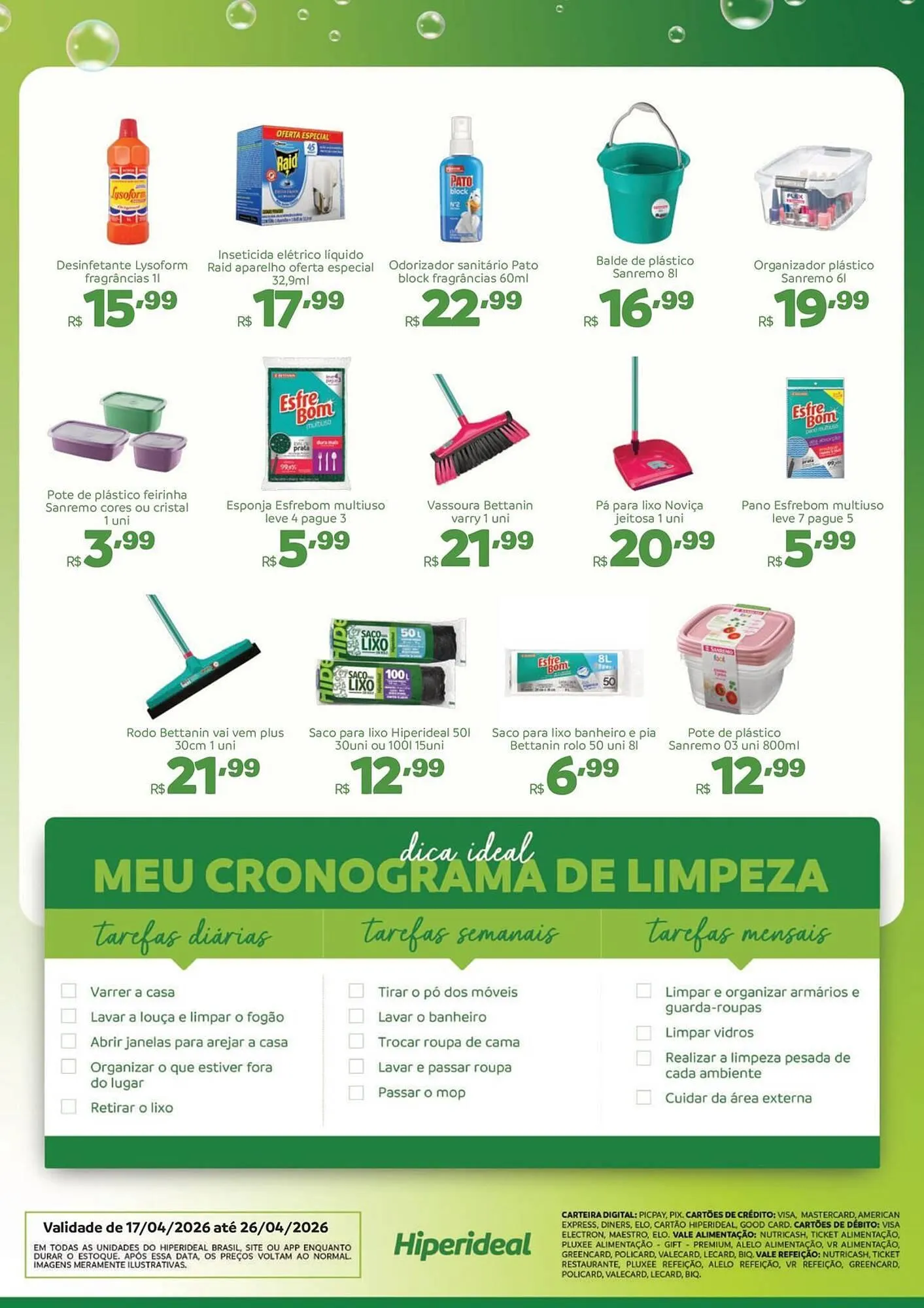 Encarte de Catálogo Hiperideal Supermercados 17 de abril até 26 de abril 2026 - Pagina 2