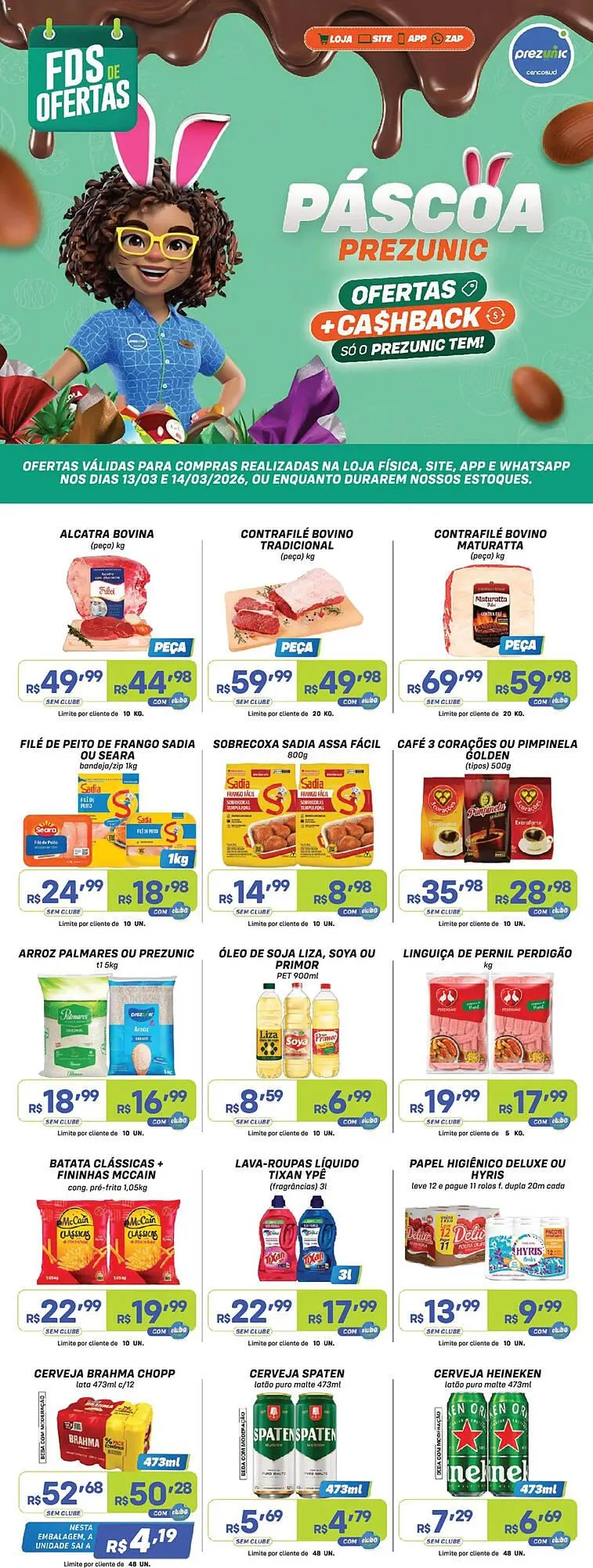 Encarte Prezunic - 1