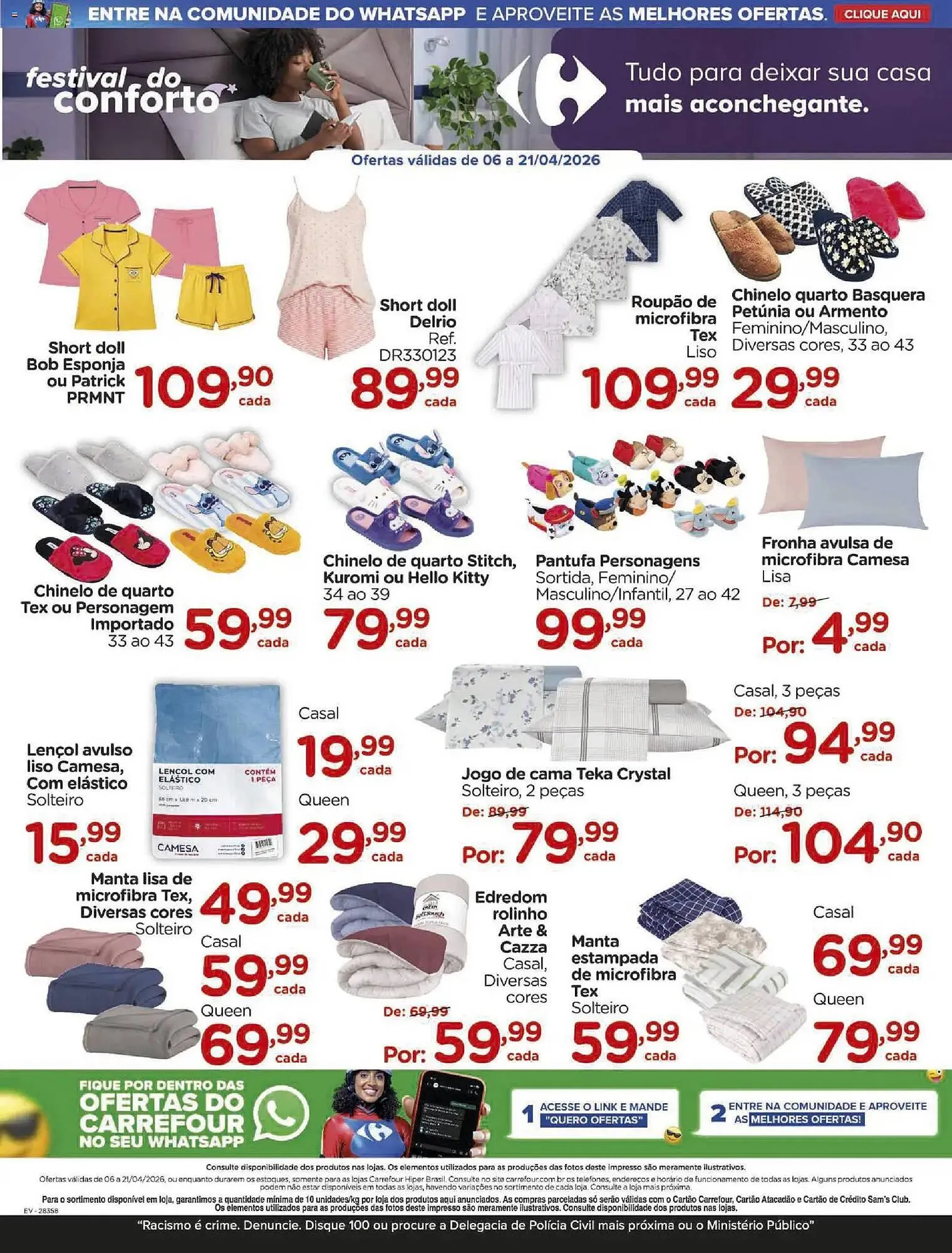 Encarte de Folheto Carrefour 6 de abril até 22 de abril 2026 - Pagina 2