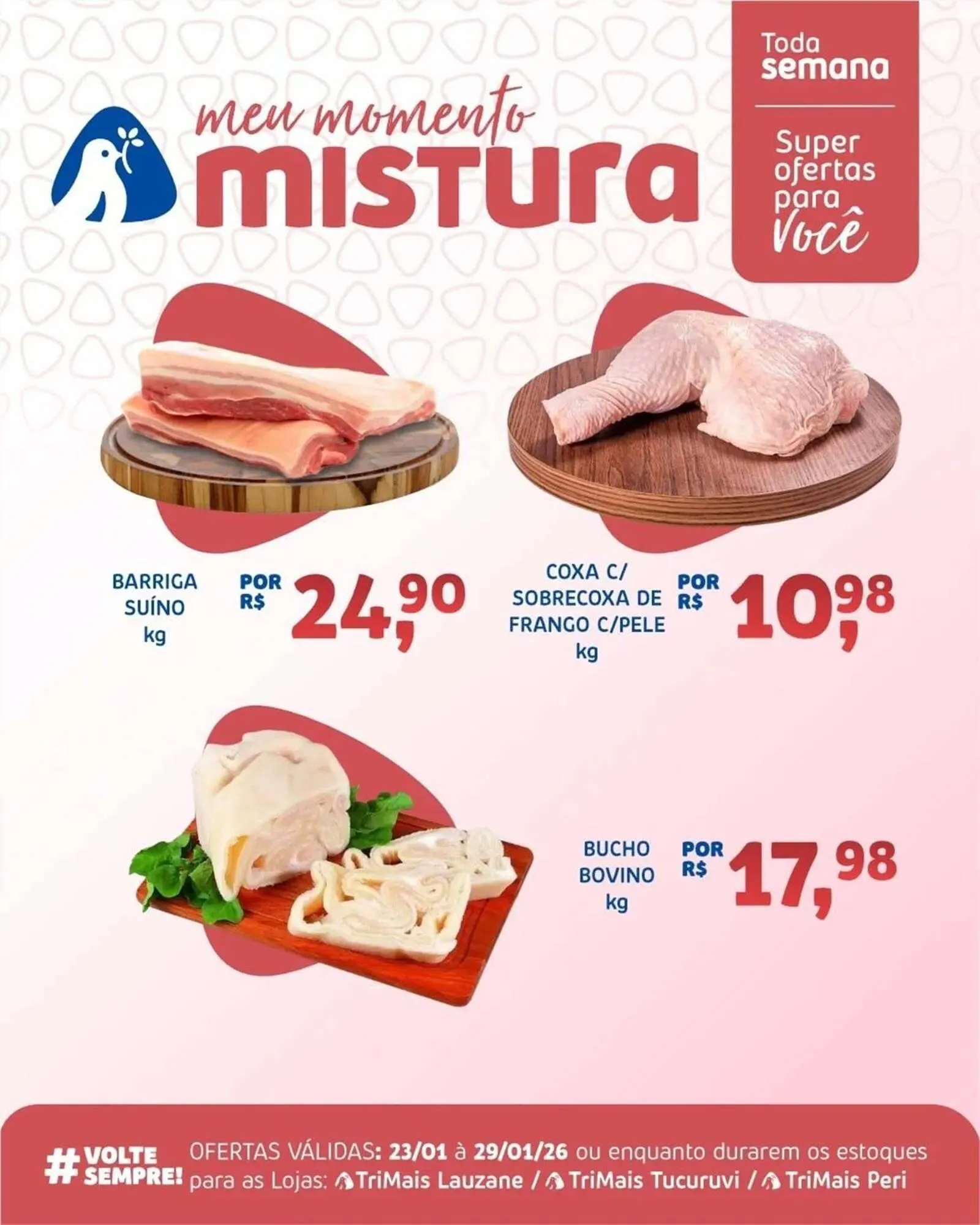 Encarte de Catálogo Trimais Supermercado 23 de janeiro até 29 de janeiro 2026 - Pagina 3