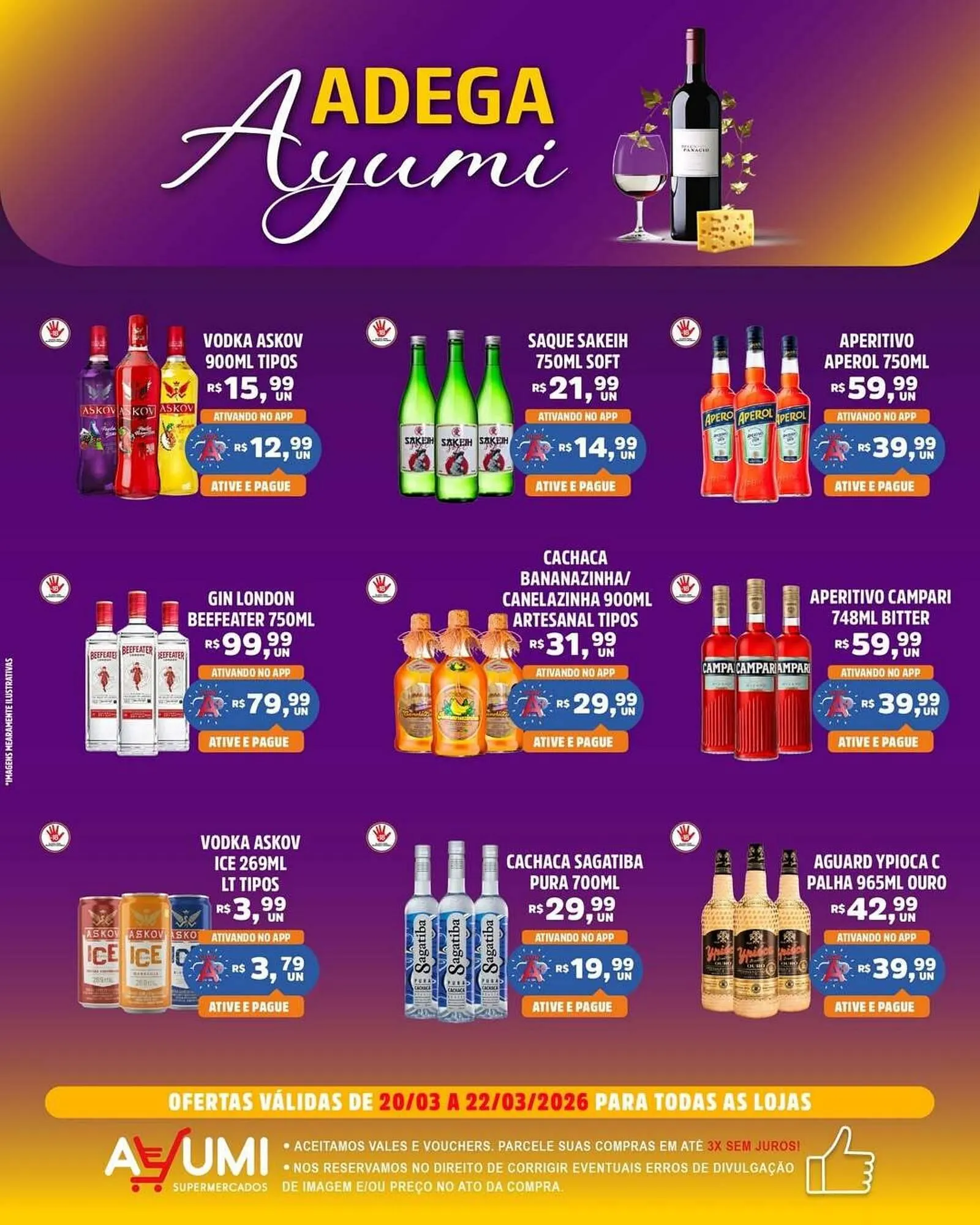 Folheto Ayumi Supermercados - 1