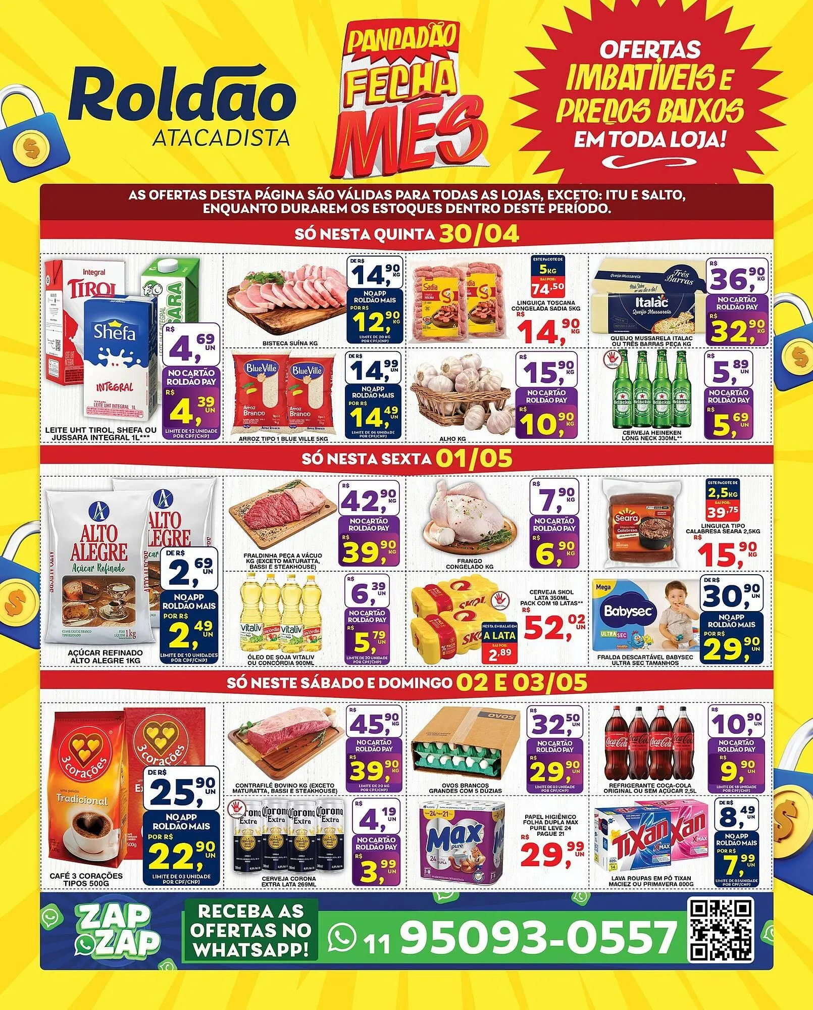 Encarte de Folheto Roldão 29 de abril até 30 de abril 2026 - Pagina 1