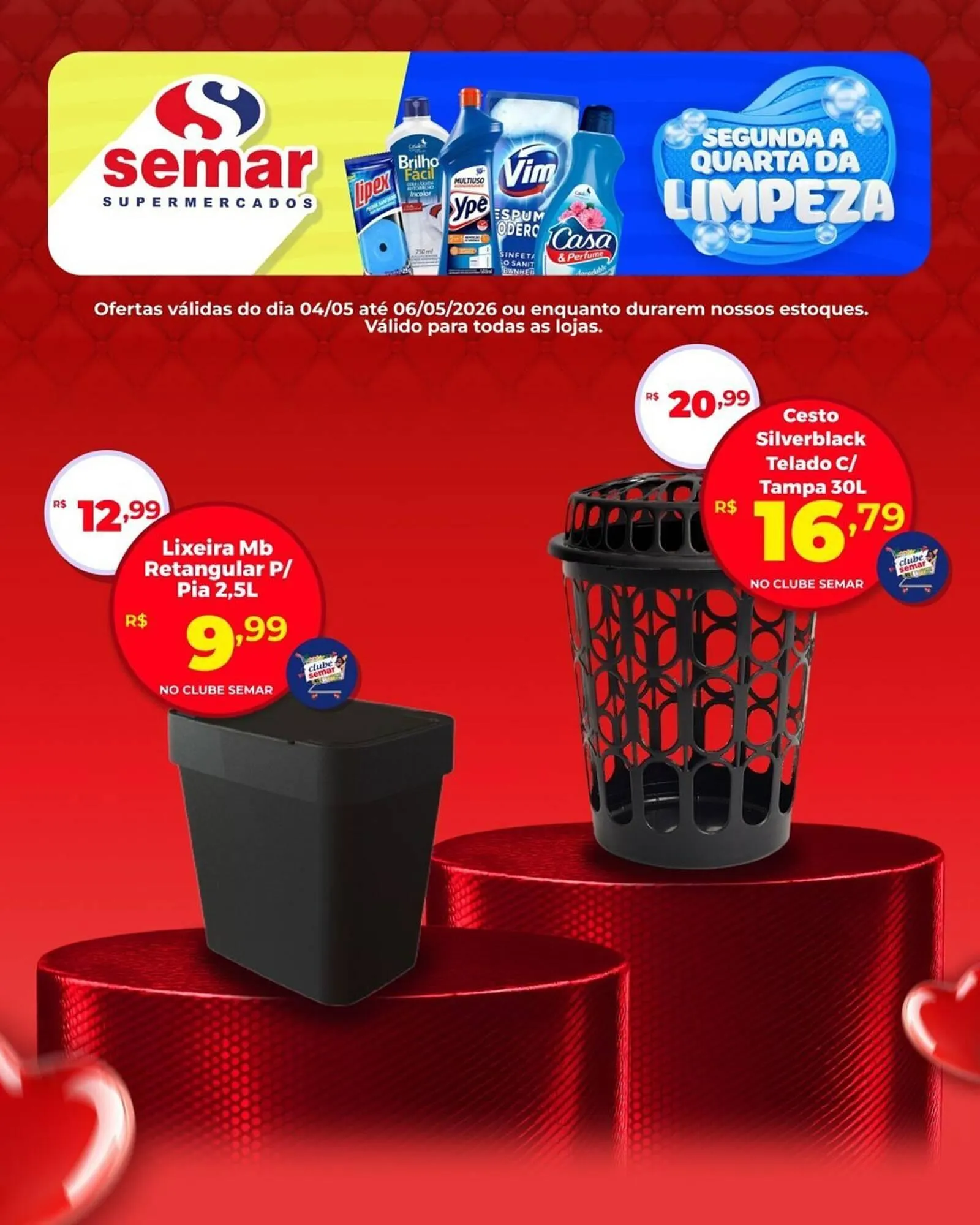 Encarte de Folheto Semar Supermercado 4 de maio até 6 de maio 2026 - Pagina 10