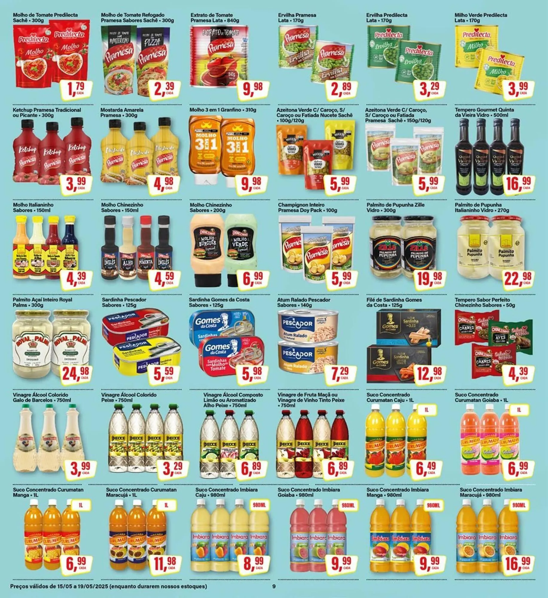 Encarte de Catálogo Rede Supermarket 15 de maio até 19 de maio 2025 - Pagina 9