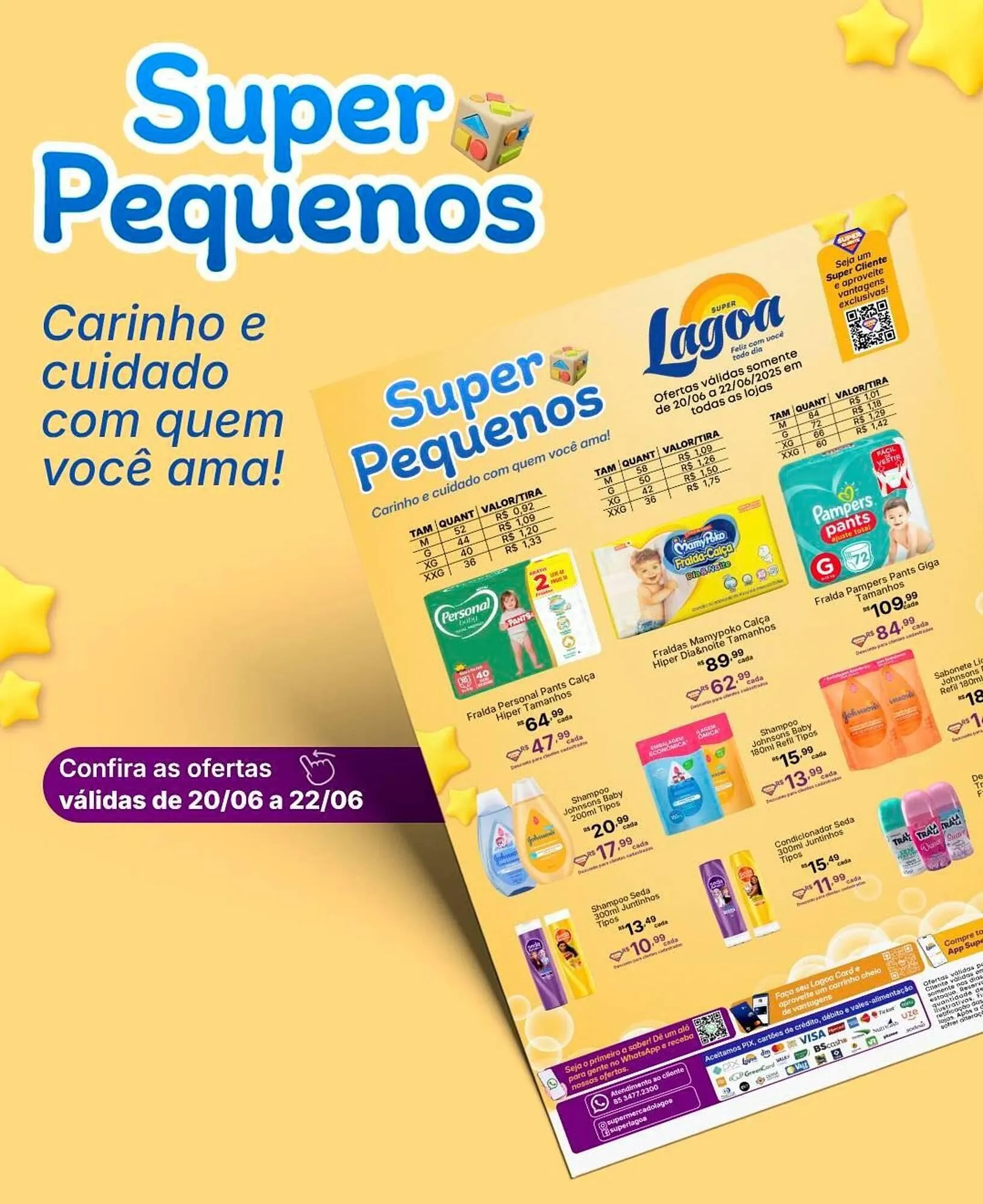 Encarte de Catálogo Super Lagoa 19 de junho até 22 de junho 2025 - Pagina 1