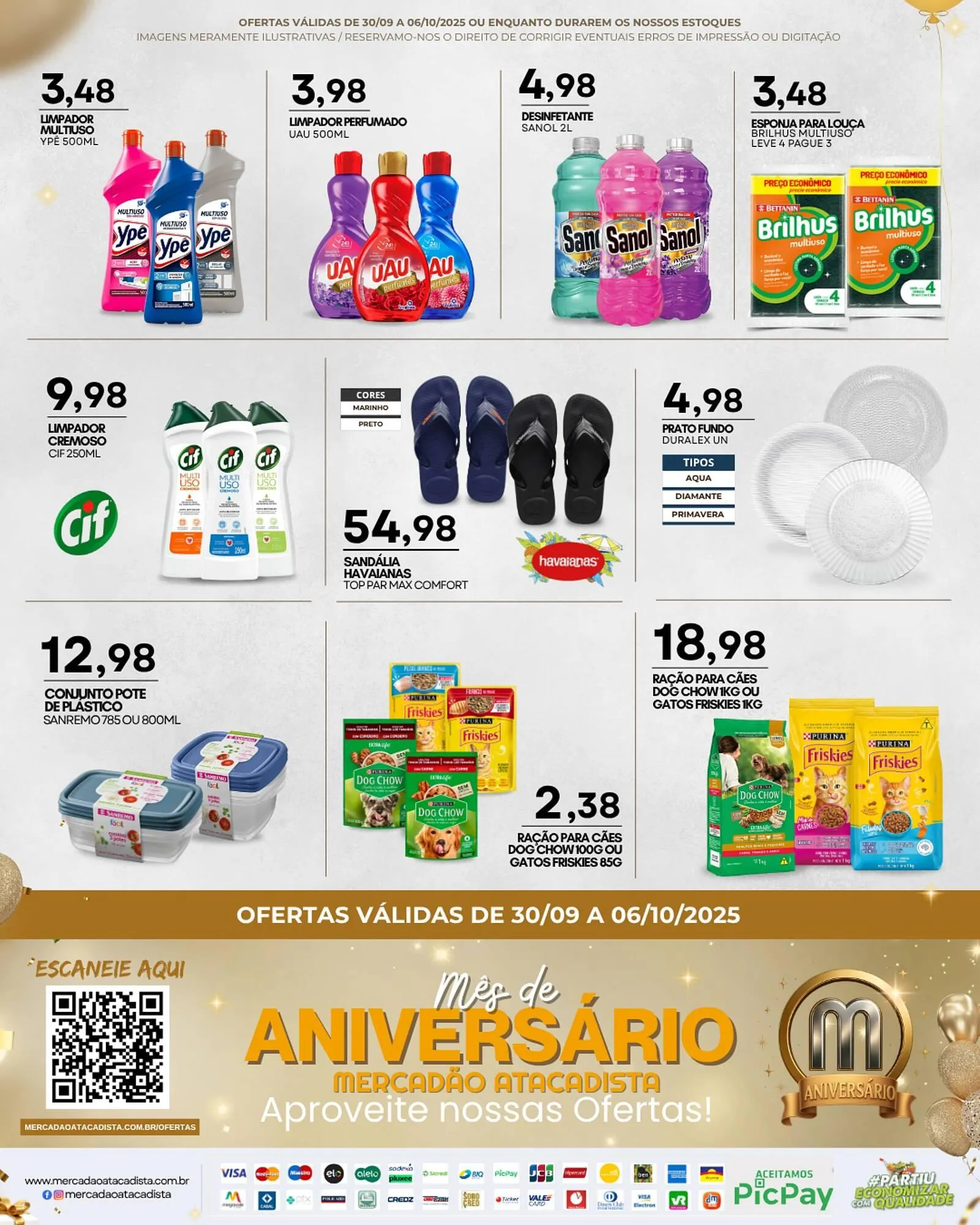 Encarte de Folheto Mercadão Atacadista 30 de setembro até 6 de outubro 2025 - Pagina 11