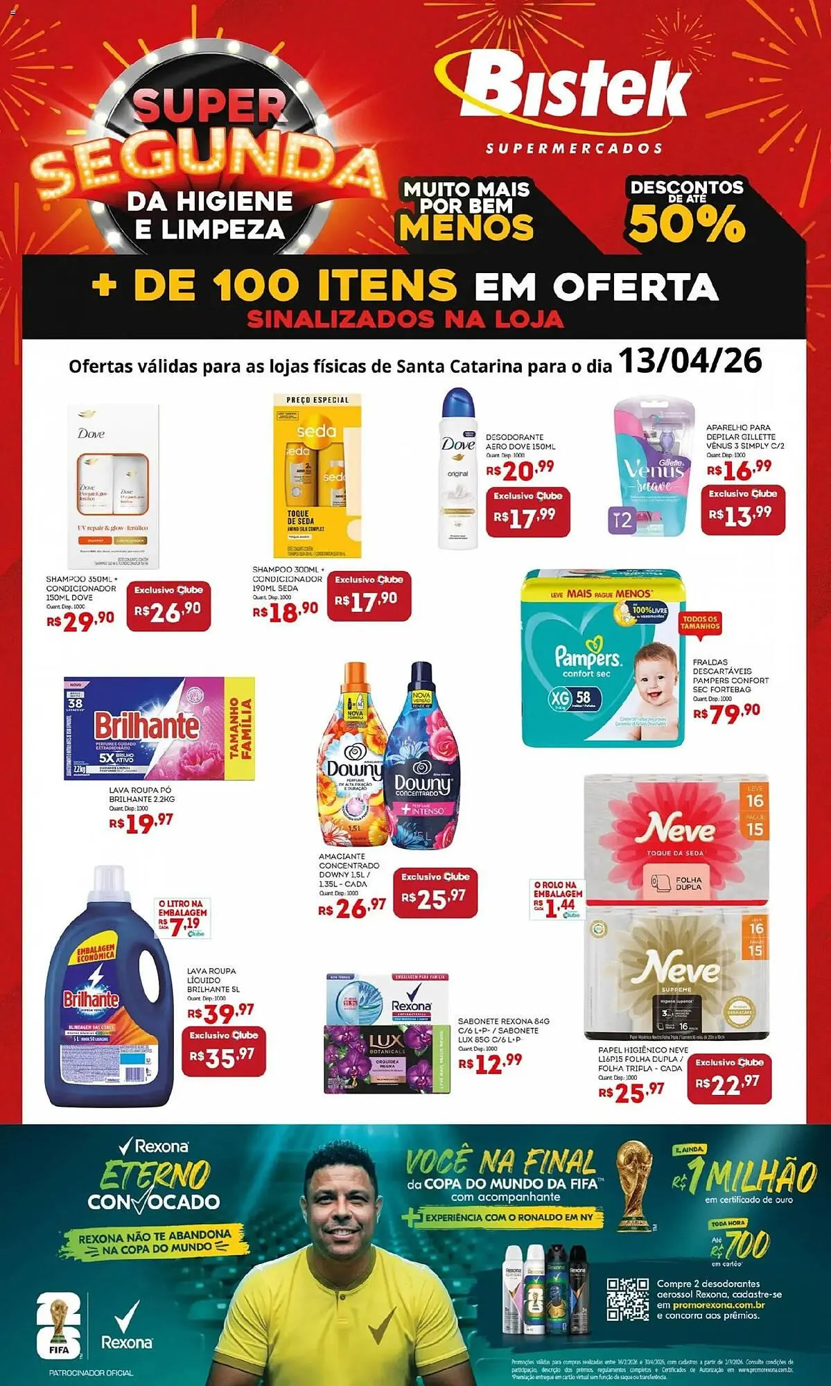 Encarte de Encarte Bistek Supermercados 13 de abril até 13 de abril 2026 - Pagina 1