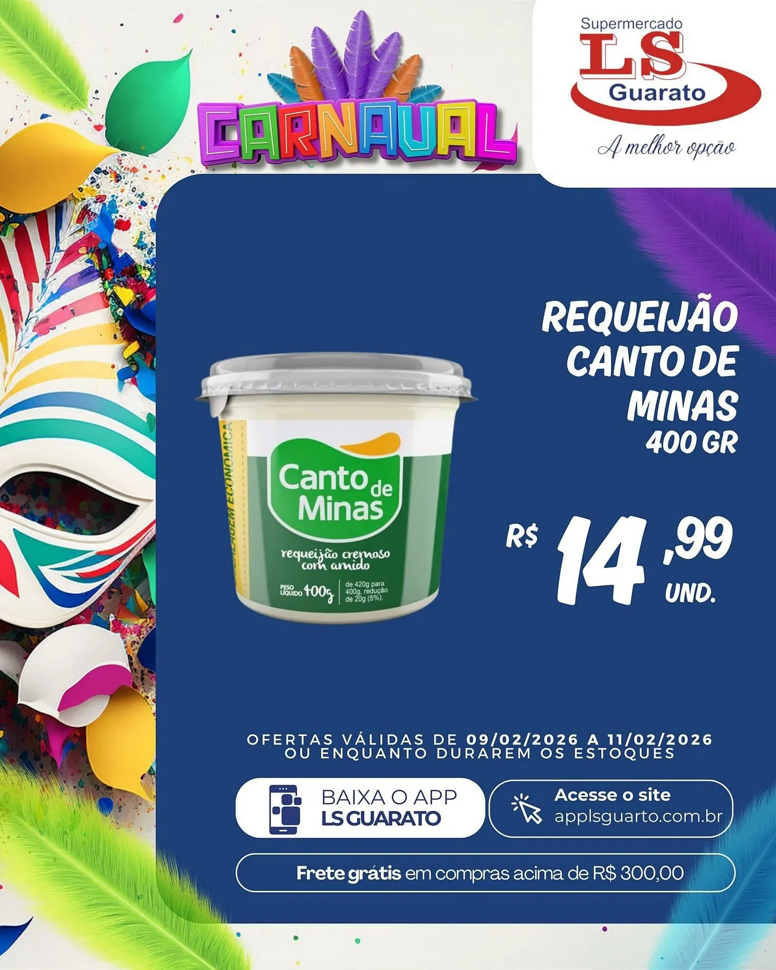 Encarte de Catálogo Supermercado LS Guarato 9 de fevereiro até 11 de fevereiro 2026 - Pagina 4