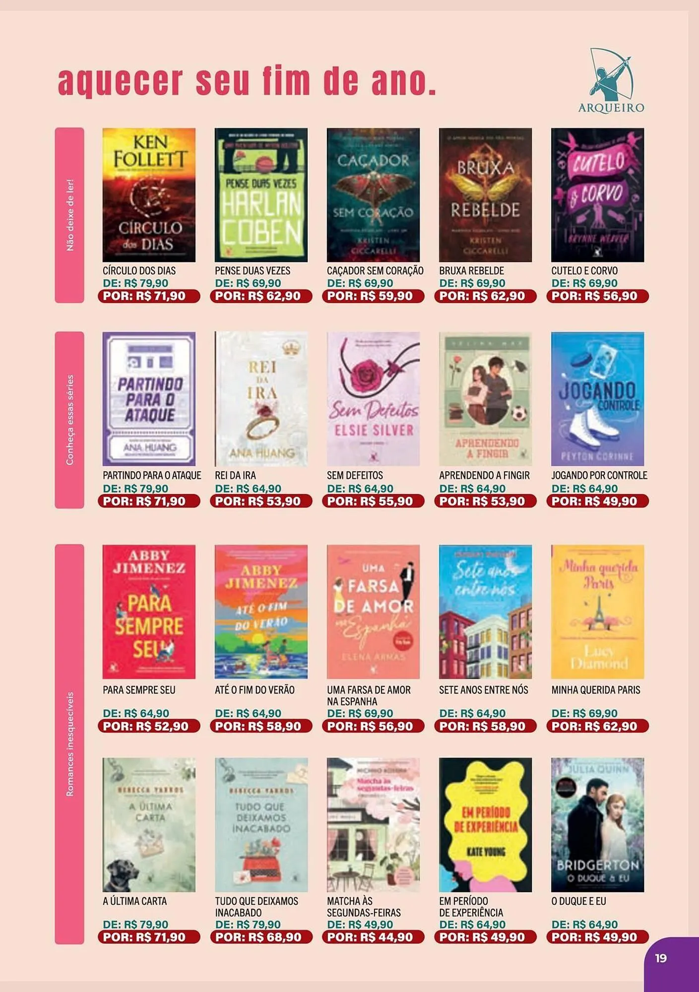 Encarte de Catálogo Livraria Leitura 3 de novembro até 28 de dezembro 2025 - Pagina 19