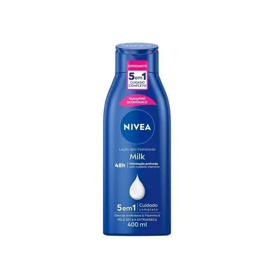 Loção Hidratante Nivea Milk Extra Seca 400ml