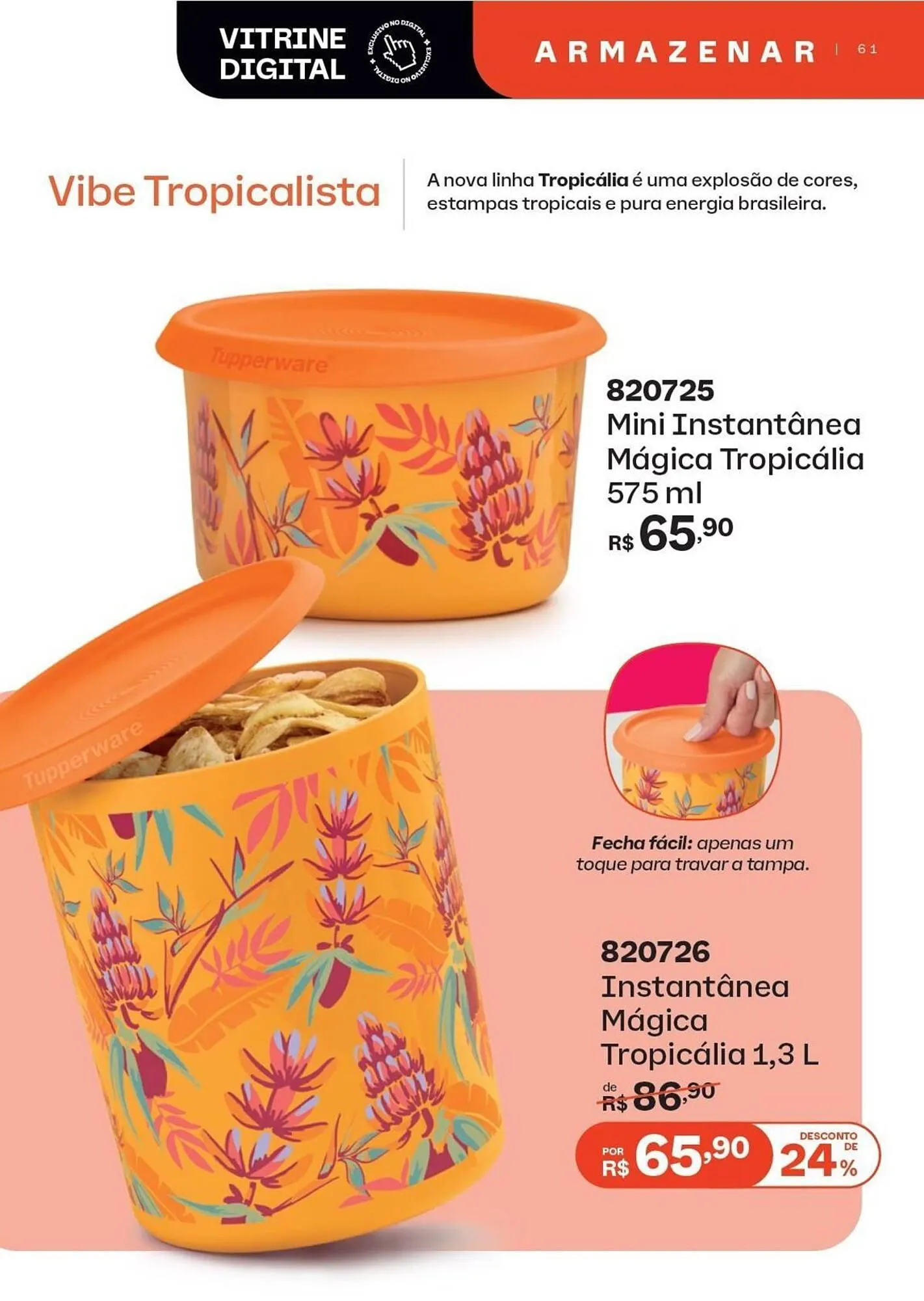 Encarte de Catálogo Tupperware 1 de outubro até 31 de outubro 2025 - Pagina 61