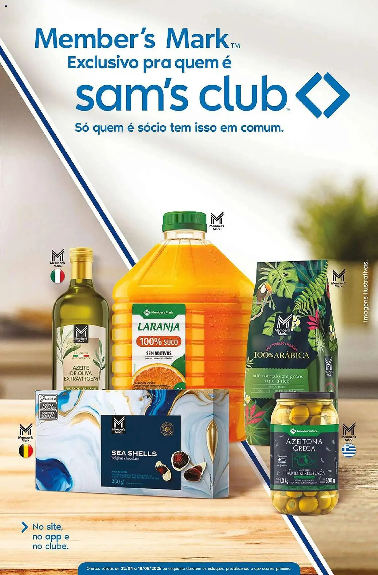 Encarte de Folheto Sam's Club 22 de abril até 18 de maio 2026 - Pagina 1