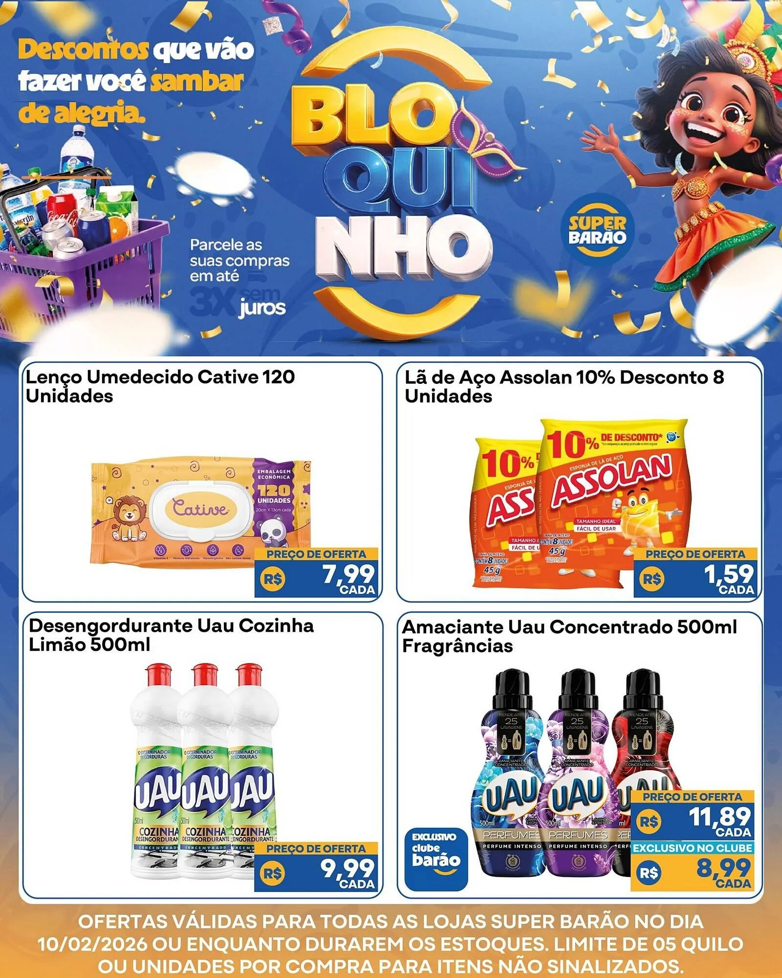 Encarte de Catálogo Super Barão 10 de fevereiro até 10 de fevereiro 2026 - Pagina 3