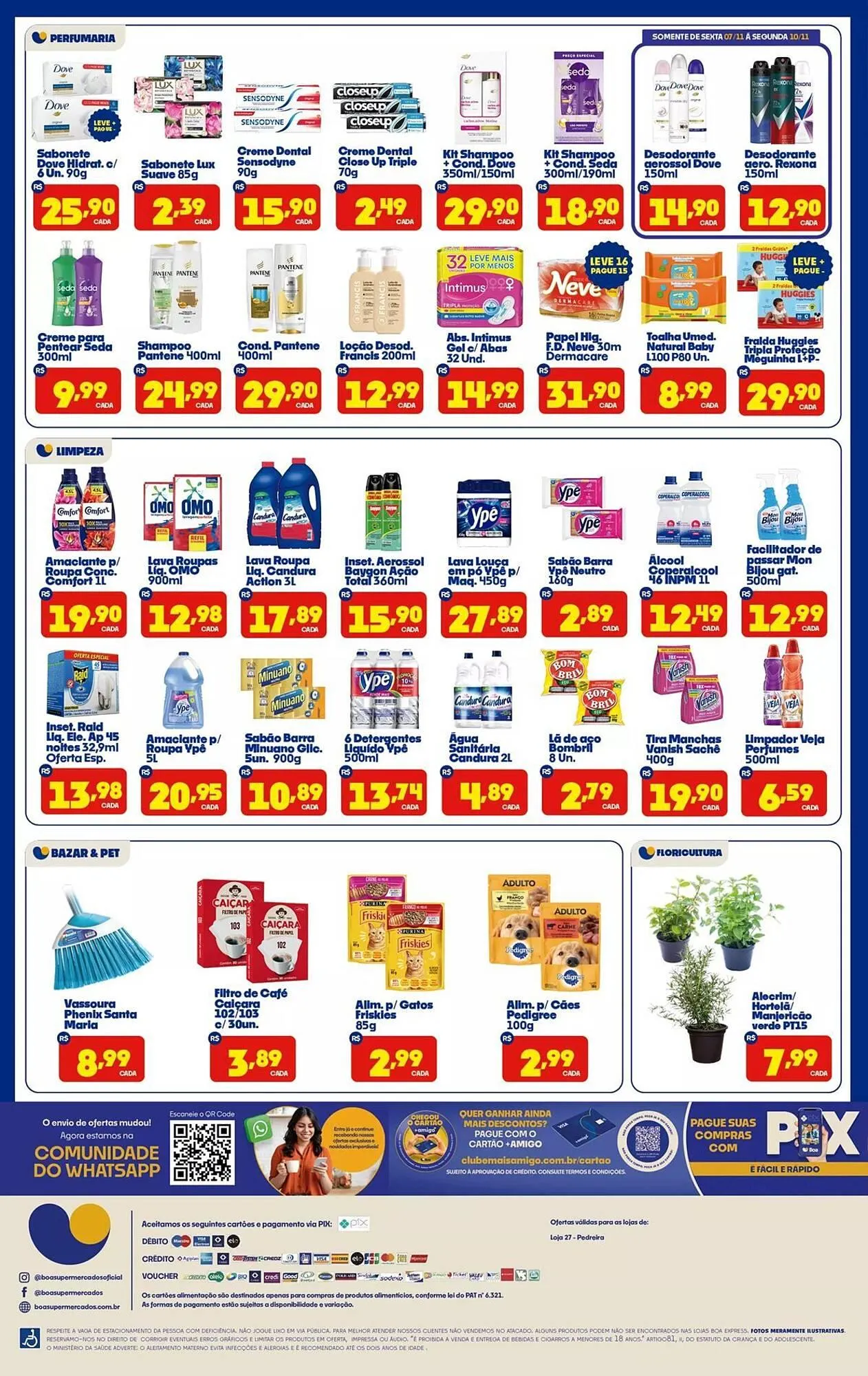Encarte de Tabloide Boa Supermercados 6 de novembro até 11 de novembro 2025 - Pagina 3