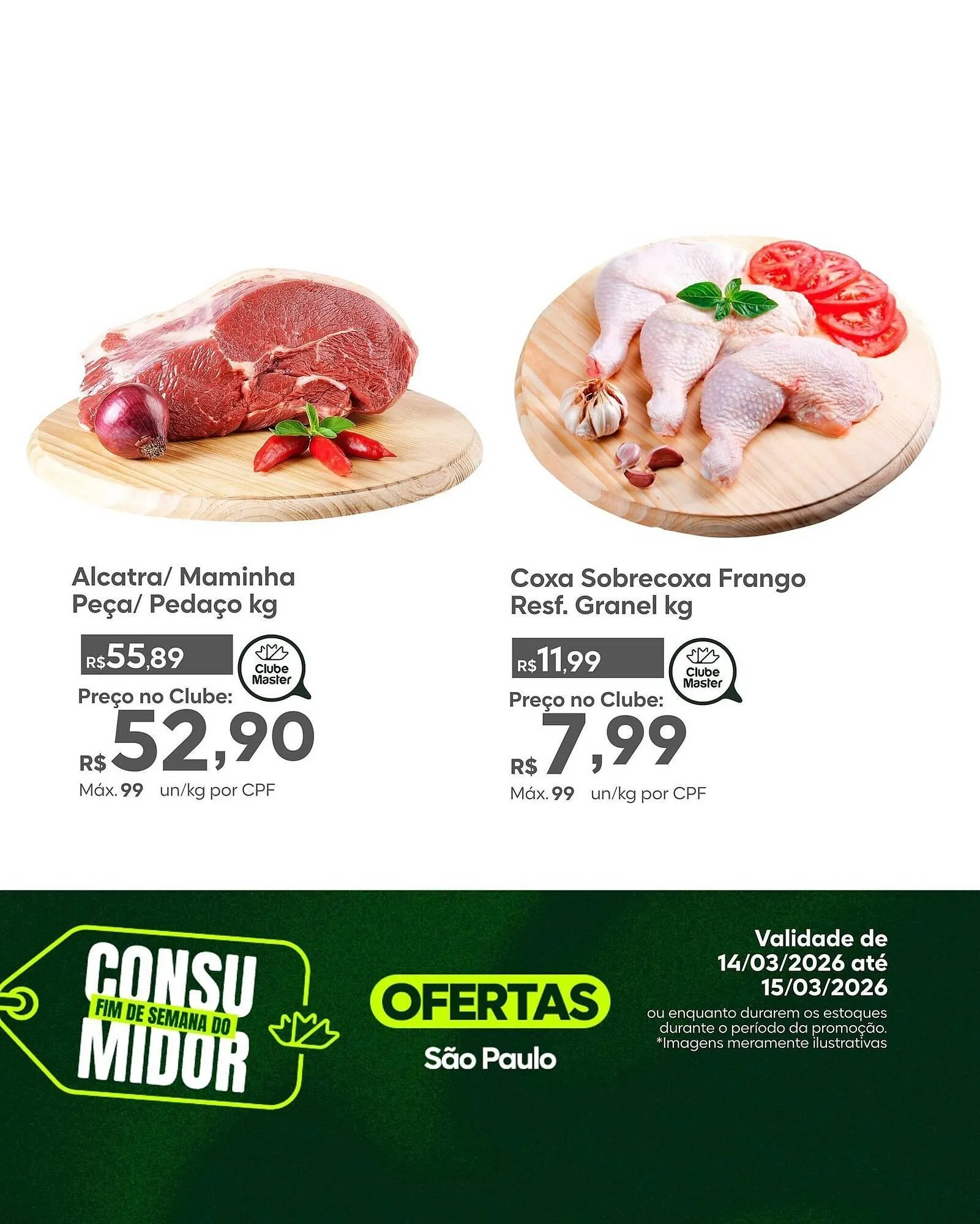 Encarte de Folheto Master Supermercados 14 de março até 15 de março 2026 - Pagina 2