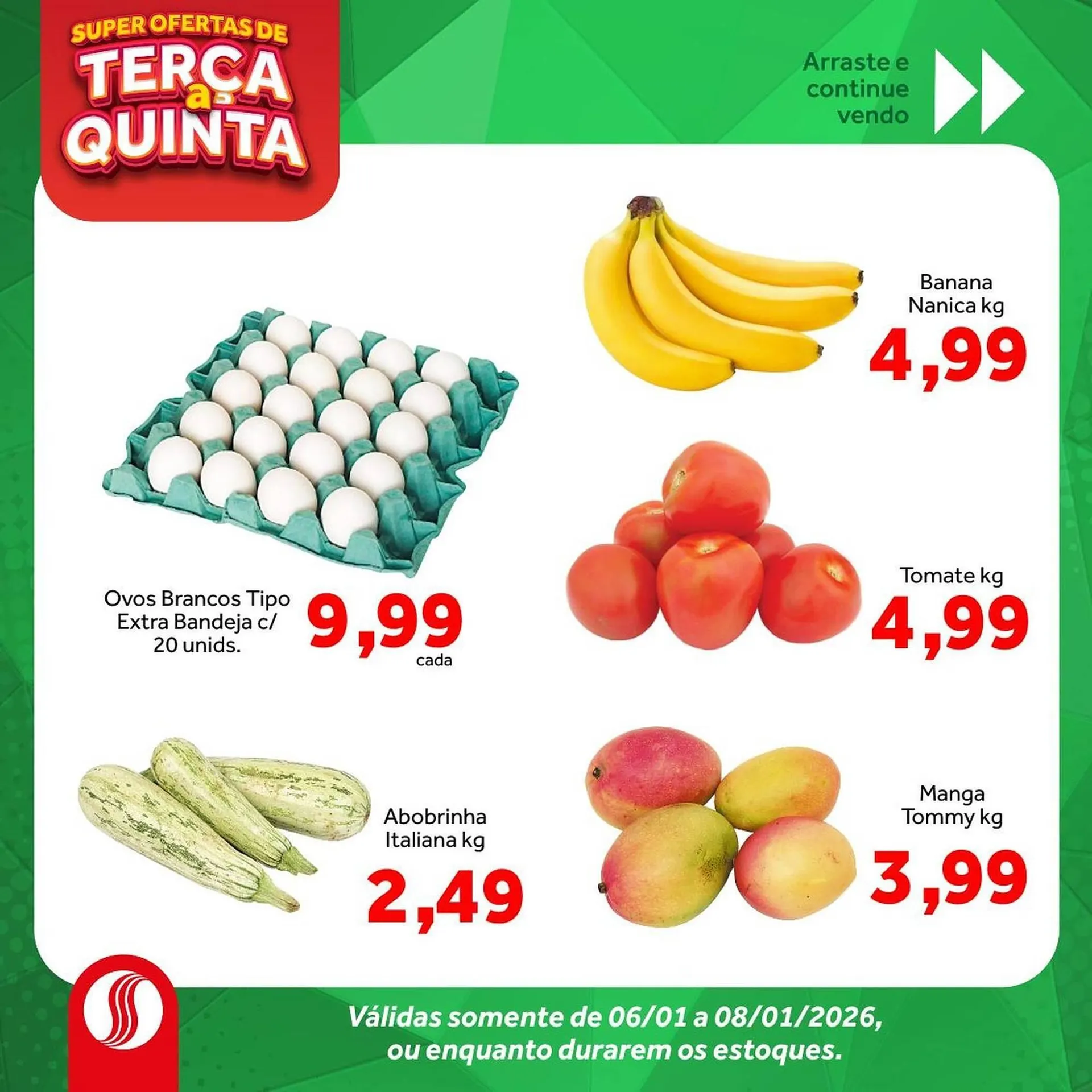 Encarte de Folheto Shibata Supermercados 6 de janeiro até 8 de janeiro 2026 - Pagina 3