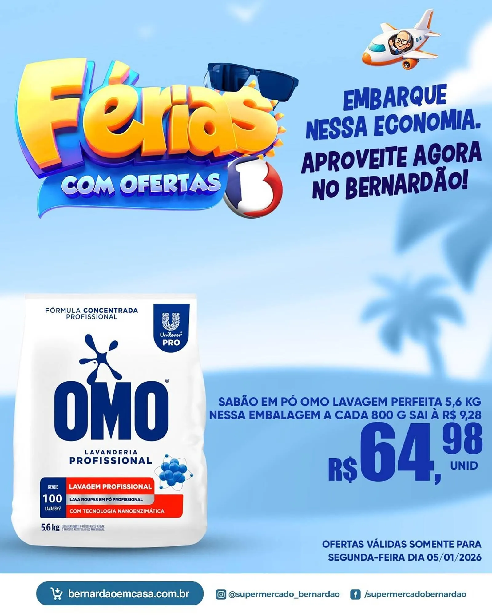 Encarte de Catálogo Supermercado Bernardão 5 de janeiro até 5 de janeiro 2026 - Pagina 1