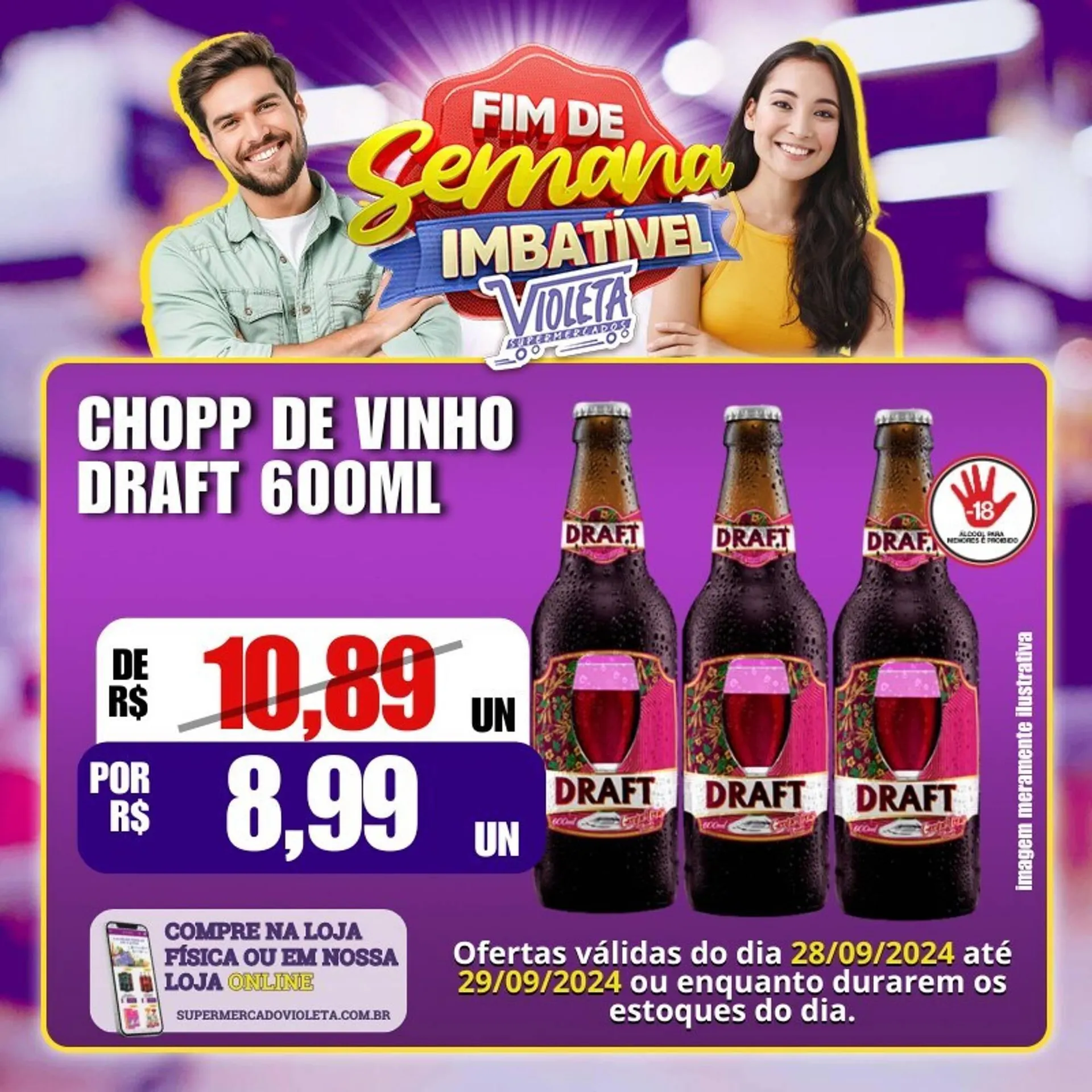 Encarte de Catálogo Violeta Supermercados 28 de setembro até 29 de setembro 2024 - Pagina 5