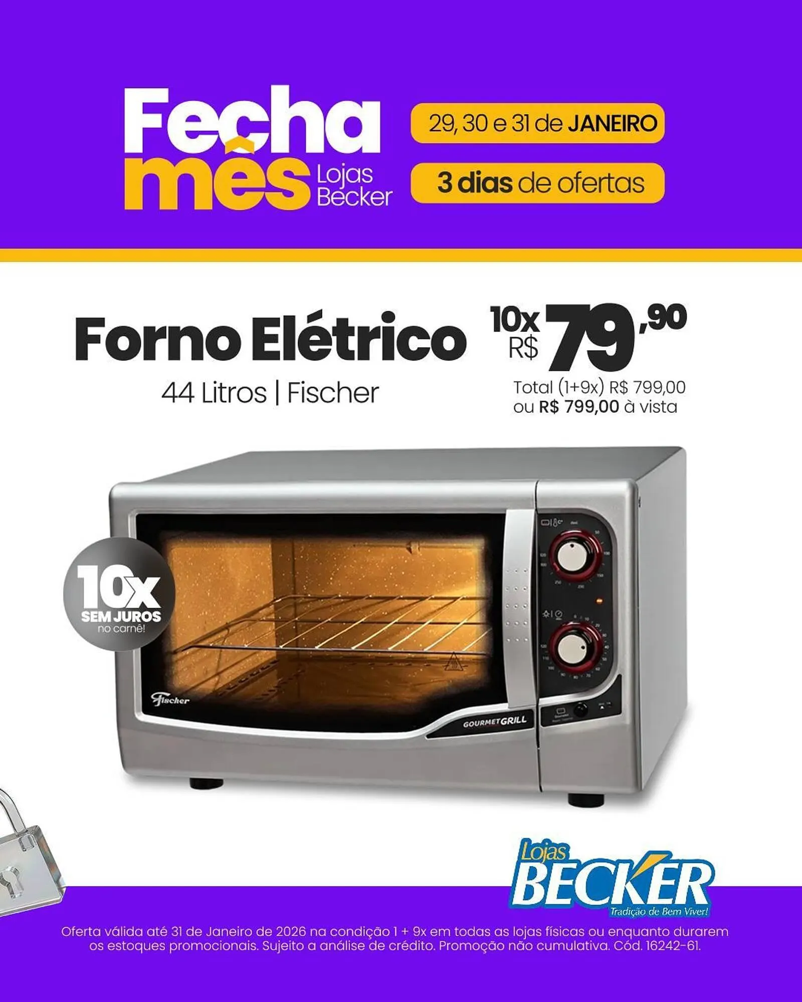 Encarte de Folheto Lojas Becker 29 de janeiro até 31 de janeiro 2026 - Pagina 3