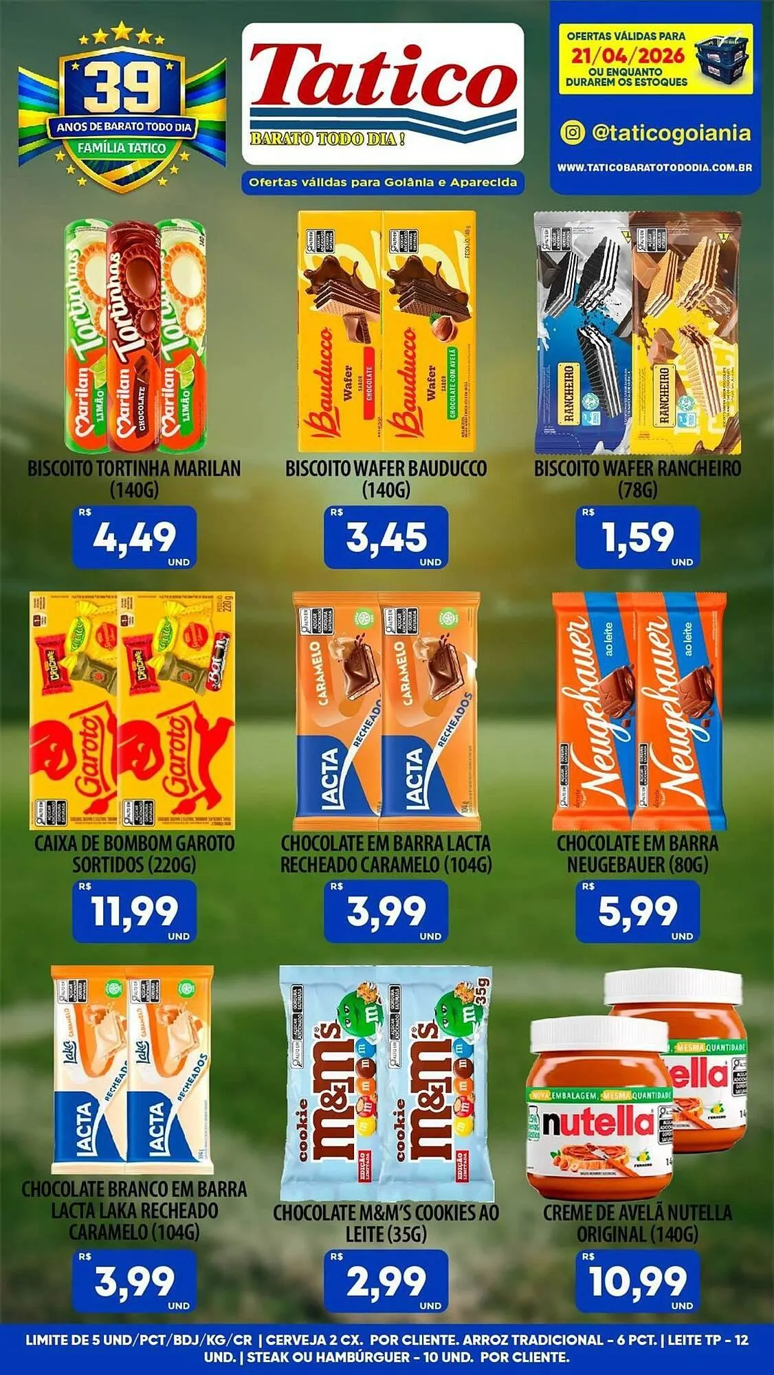 Encarte de Tabloide Tatico 21 de abril até 21 de abril 2026 - Pagina 8