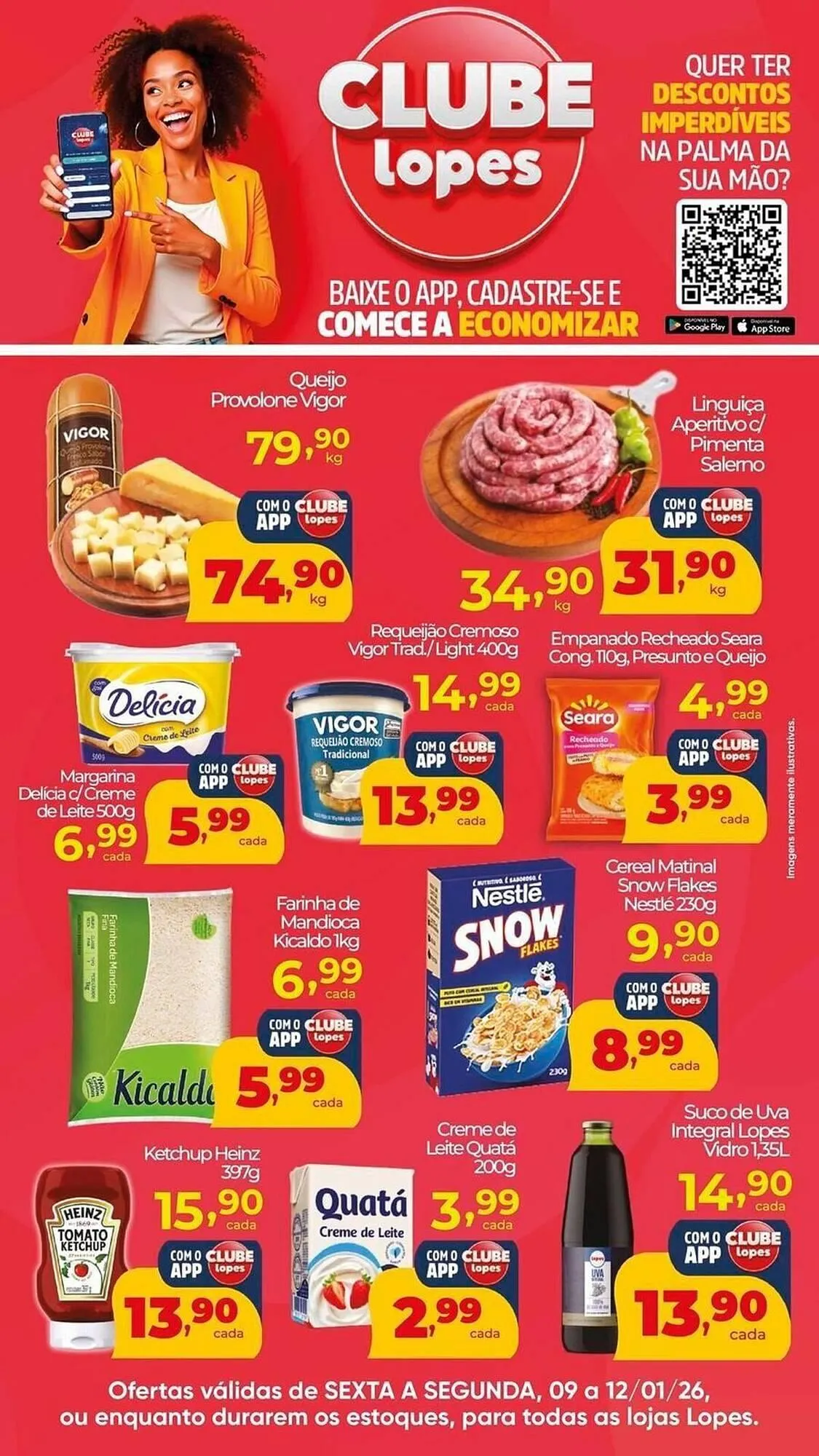 Encarte de Folheto Lopes Supermercados 12 de janeiro até 12 de janeiro 2026 - Pagina 2