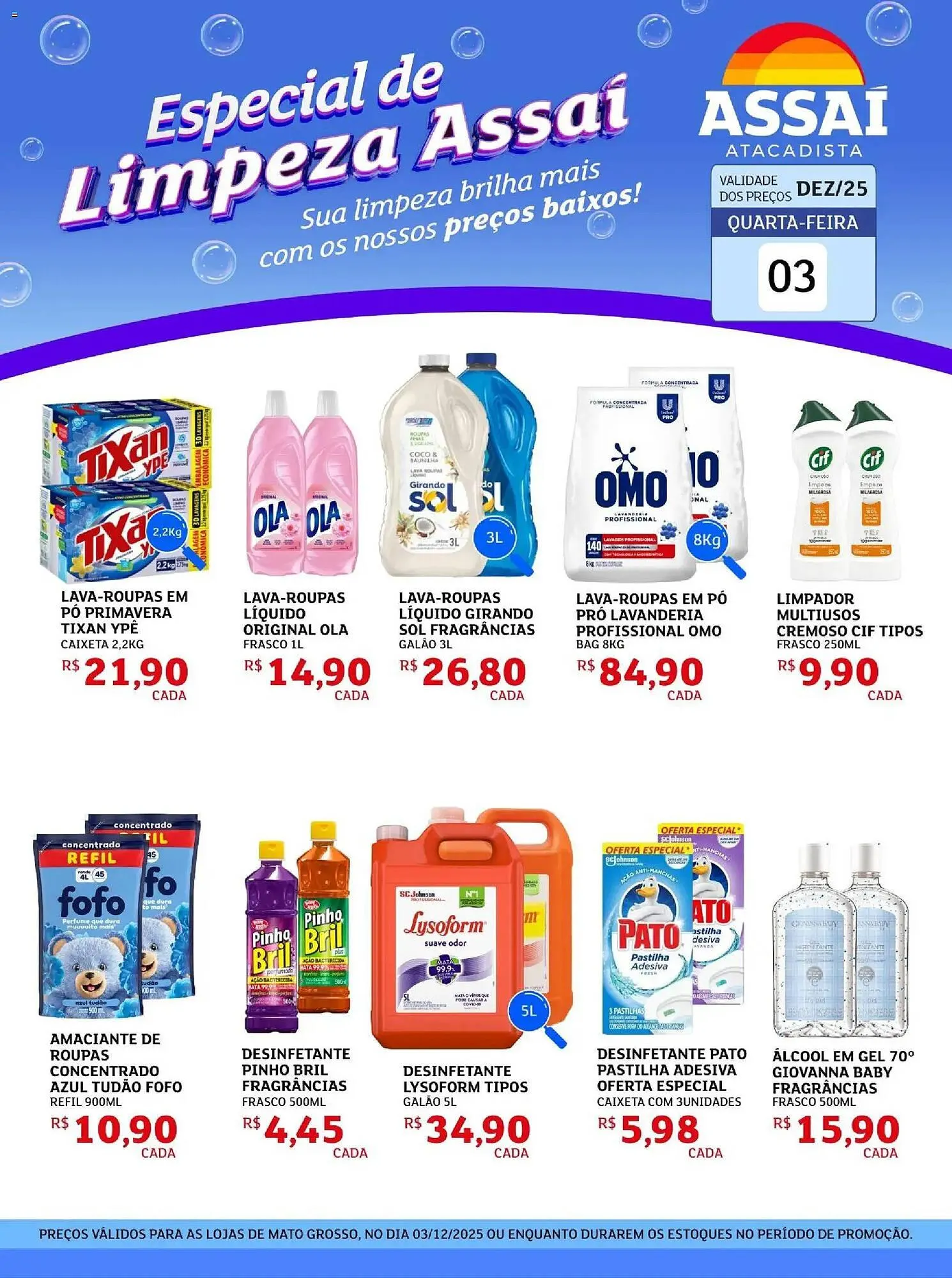 Encarte de Encarte Assaí Atacadista 3 de dezembro até 3 de dezembro 2025 - Pagina 1