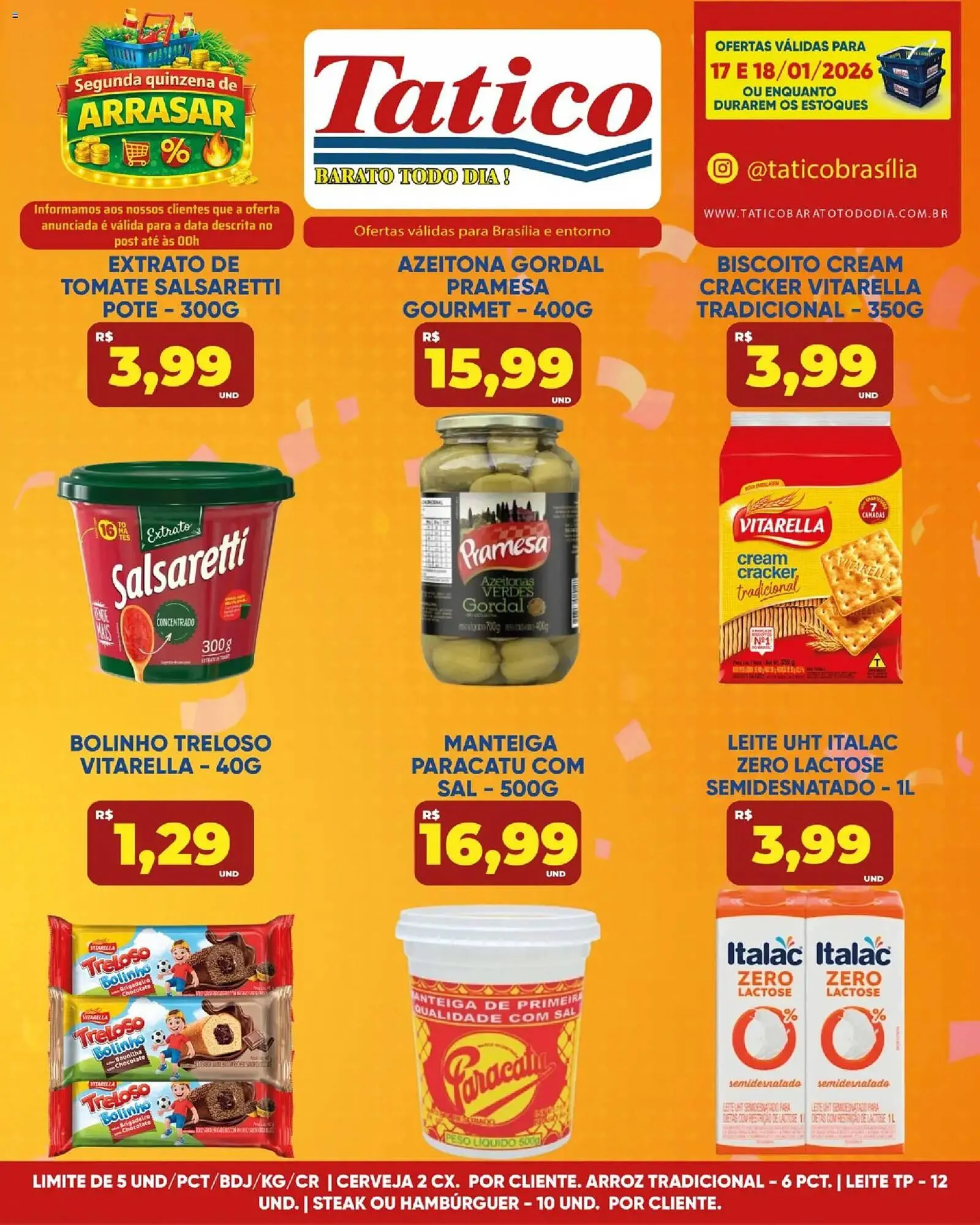 Encarte de Tabloide Tatico 17 de janeiro até 18 de janeiro 2026 - Pagina 4