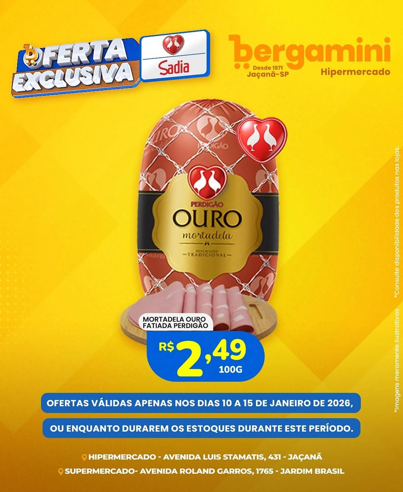 Encarte de Catálogo Supermercado Bergamini 10 de janeiro até 15 de janeiro 2026 - Pagina 3