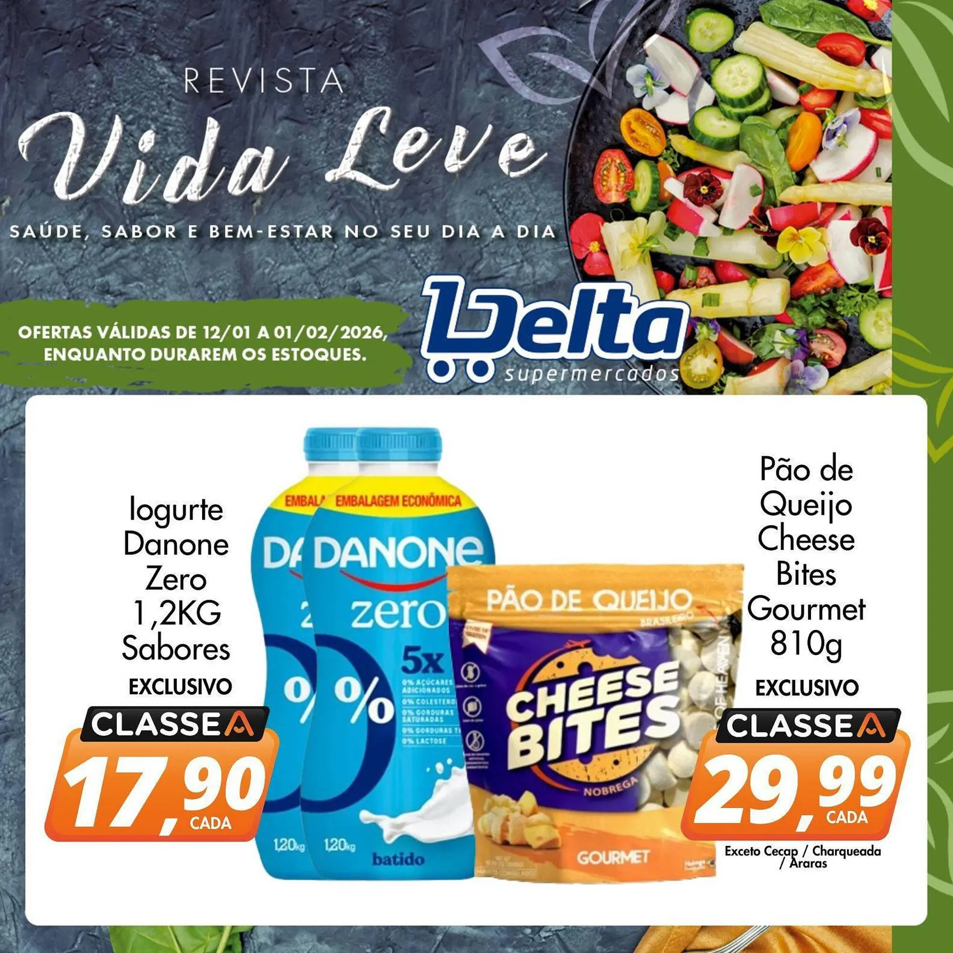 Encarte de Catálogo Delta Supermercados 12 de janeiro até 1 de fevereiro 2026 - Pagina 1