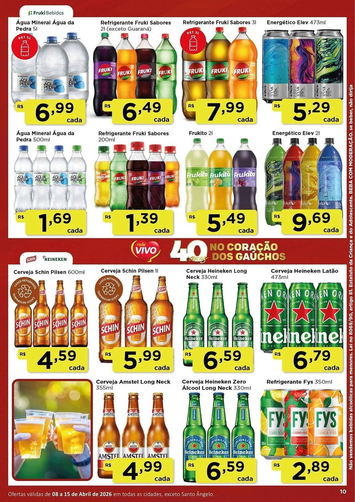 Encarte de Encarte Rede Vivo 8 de abril até 15 de abril 2026 - Pagina 10