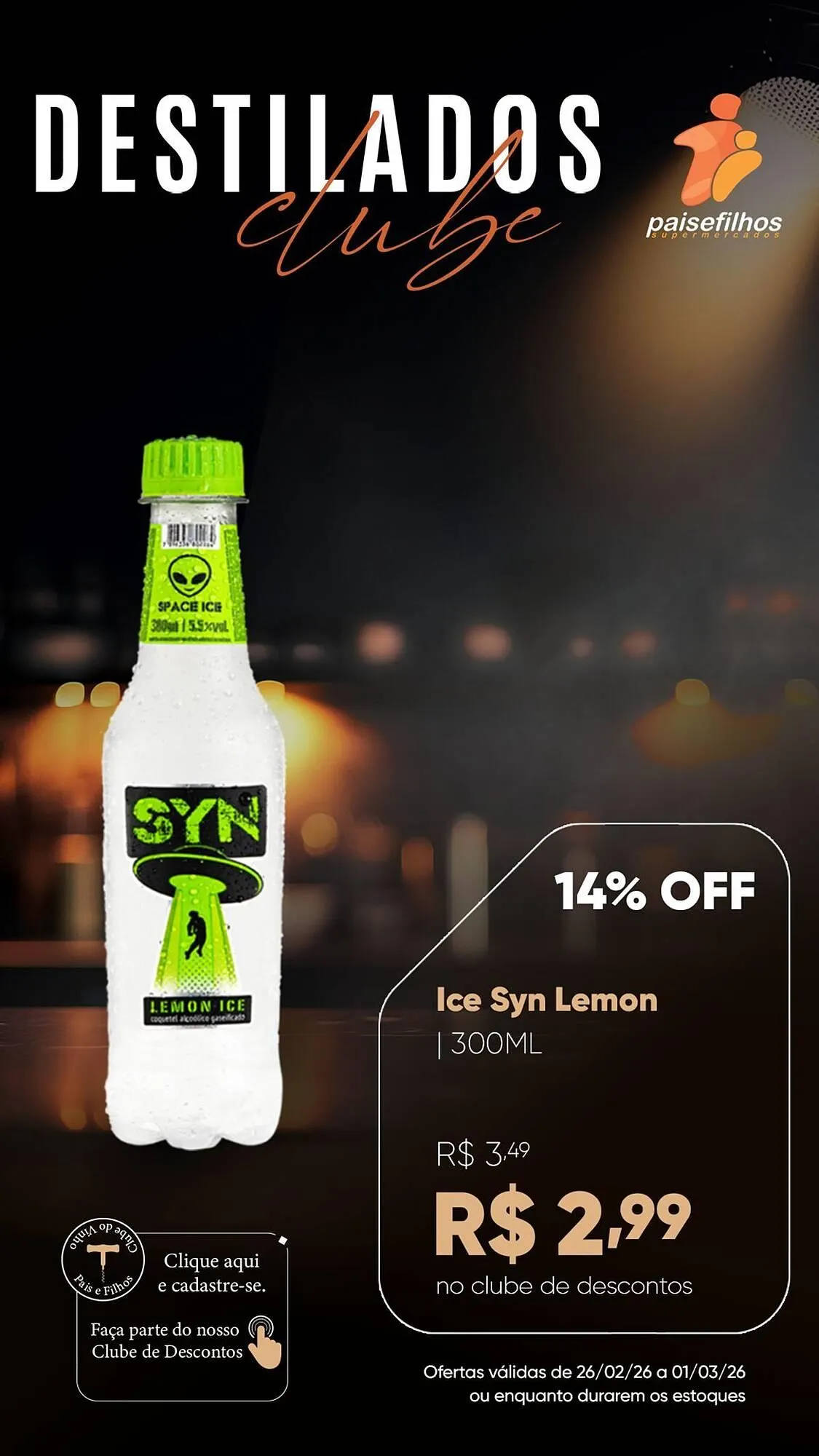 Encarte de Catálogo Pais e Filhos Supermercados 26 de fevereiro até 1 de março 2026 - Pagina 3