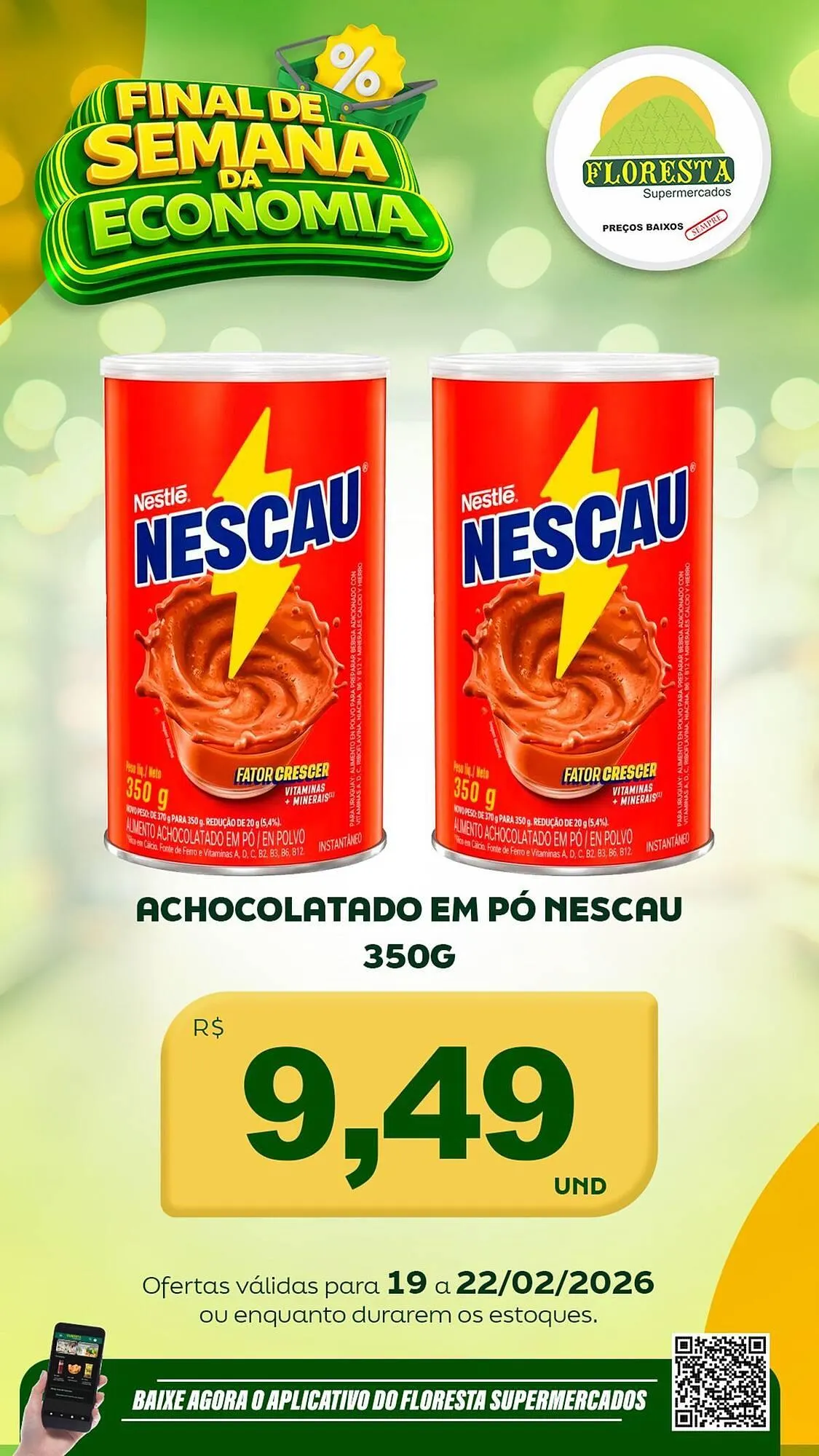 Encarte de Catálogo Floresta Supermercados 19 de fevereiro até 22 de fevereiro 2026 - Pagina 10