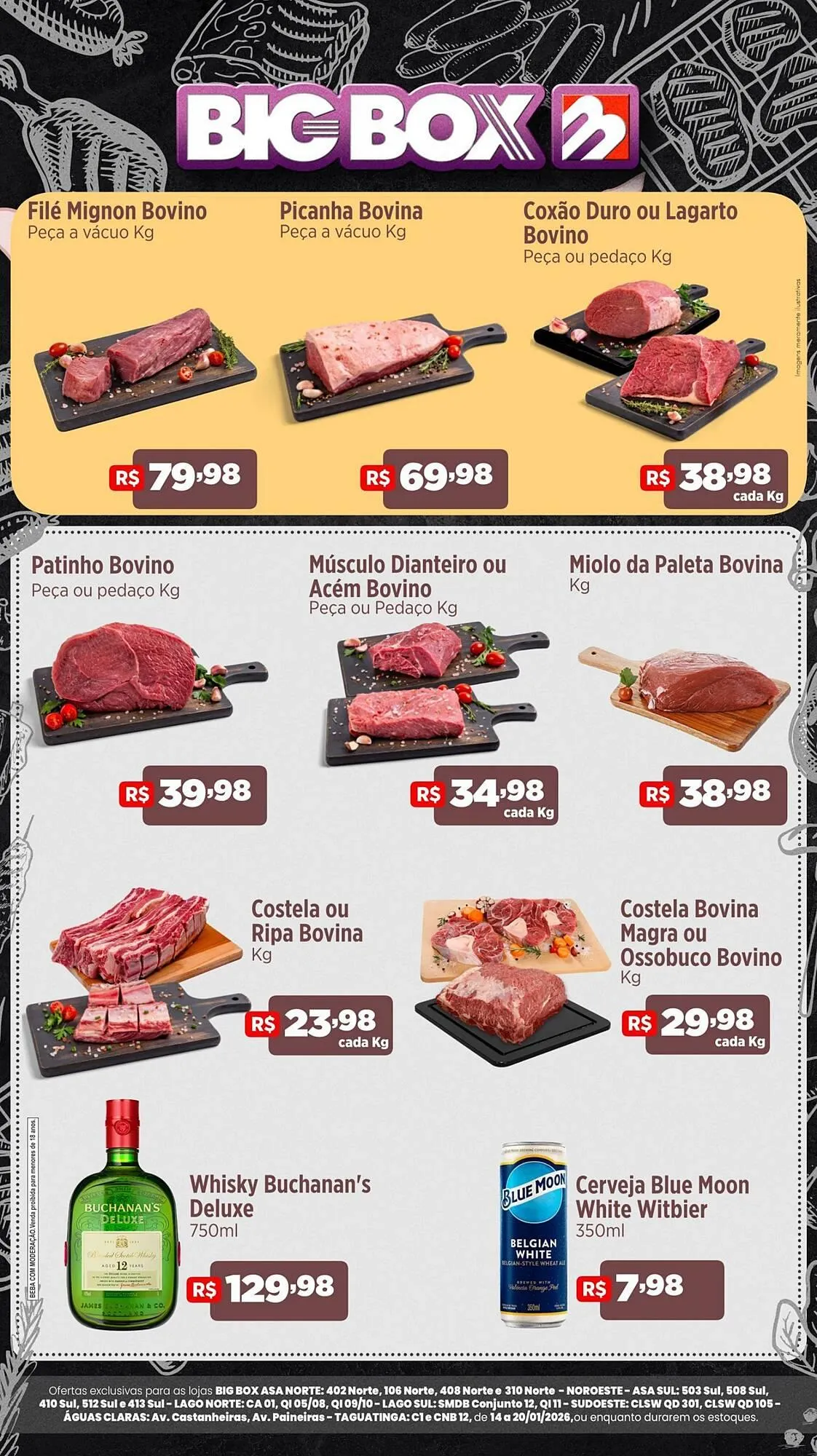 Encarte de Panfleto Ultrabox 14 de janeiro até 20 de janeiro 2026 - Pagina 1