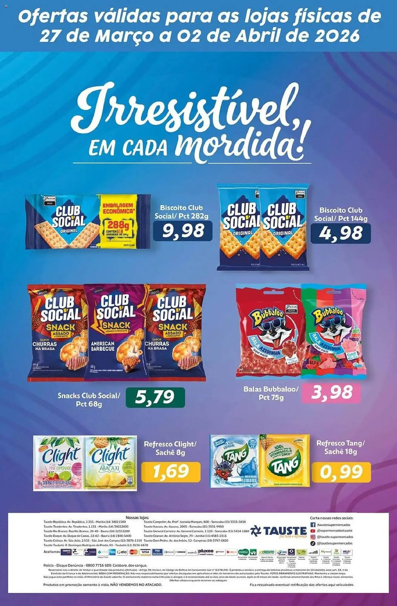 Encarte de Catálogo Supermercados Tauste 27 de março até 2 de abril 2026 - Pagina 2