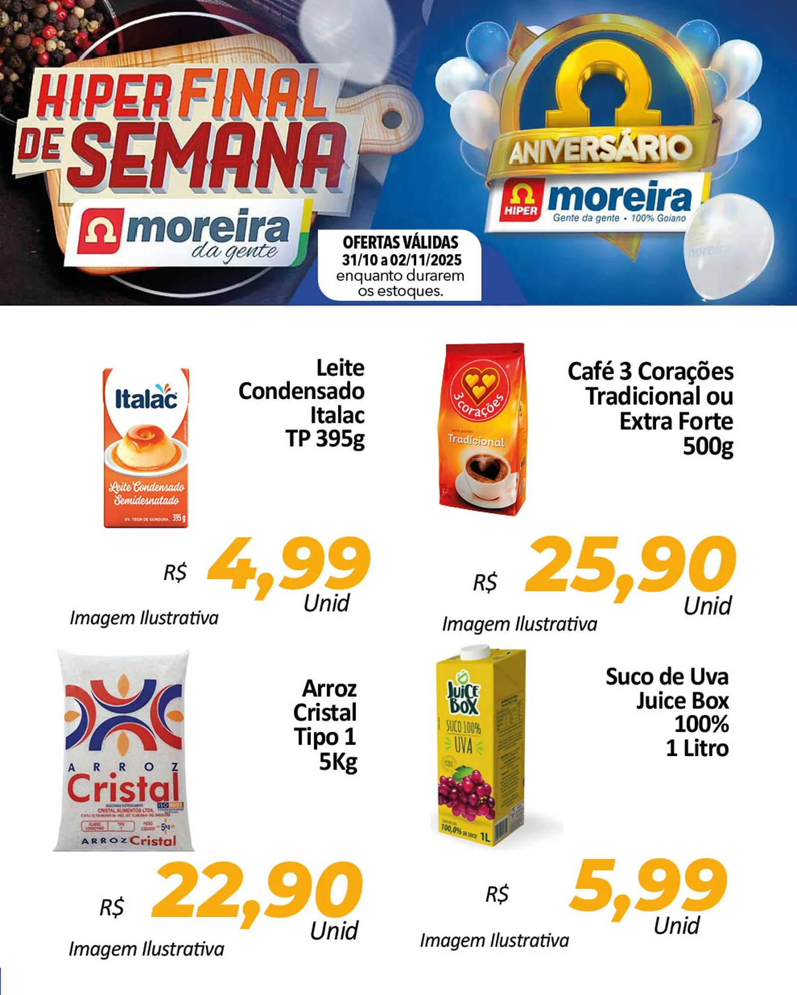 Encarte de Catálogo Hiper Moreira 31 de outubro até 2 de novembro 2025 - Pagina 5