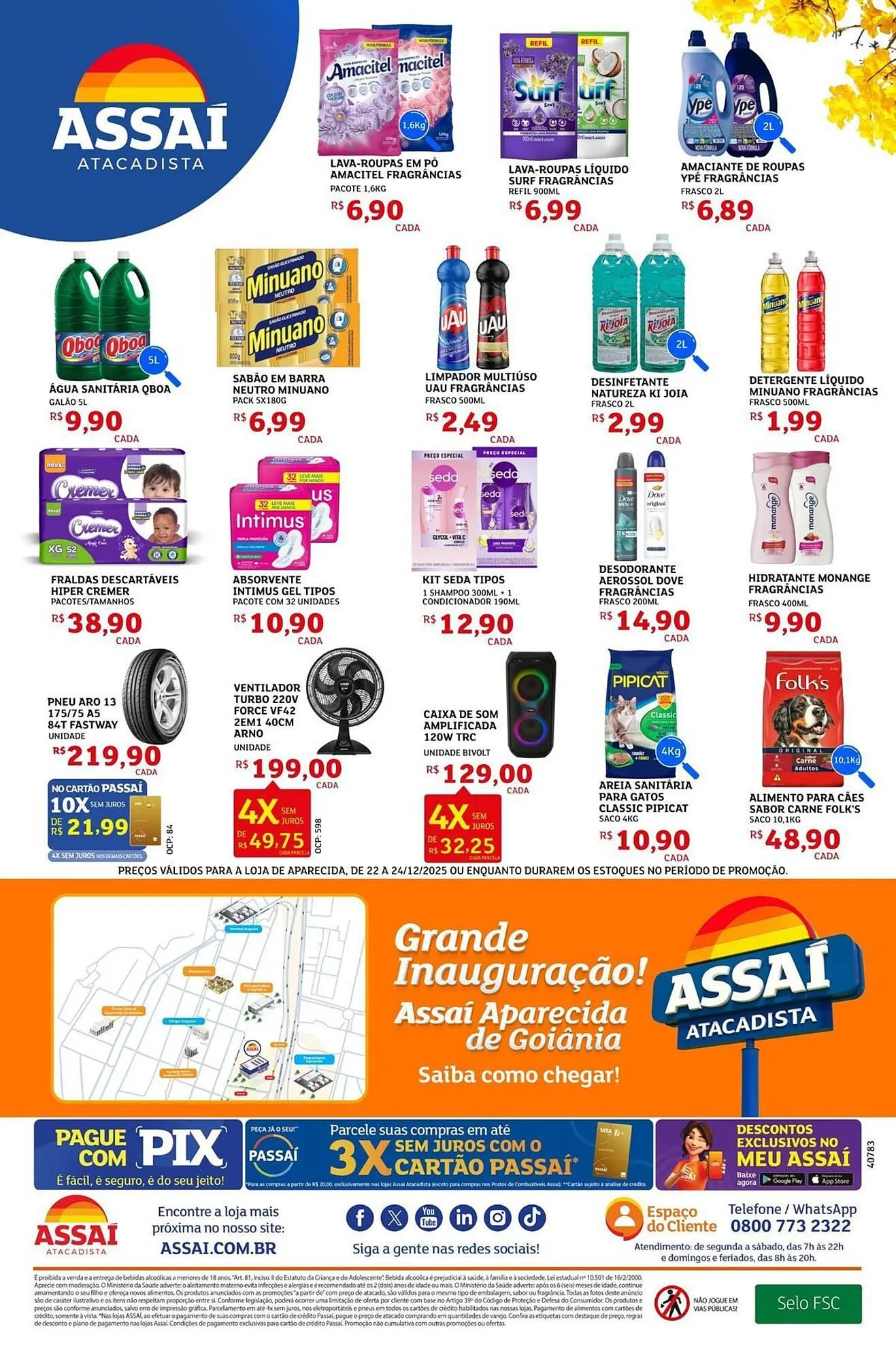 Encarte de Encarte Assaí Atacadista 22 de dezembro até 24 de dezembro 2025 - Pagina 4