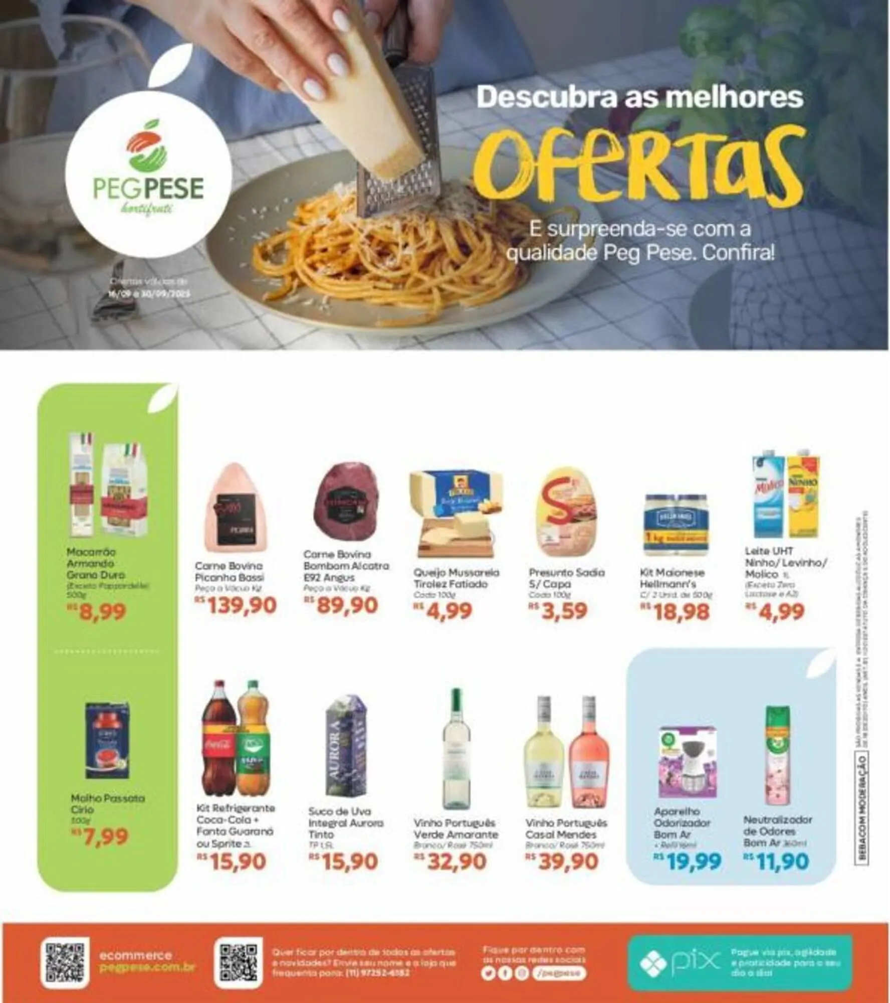 Folheto Peg Pese - 1