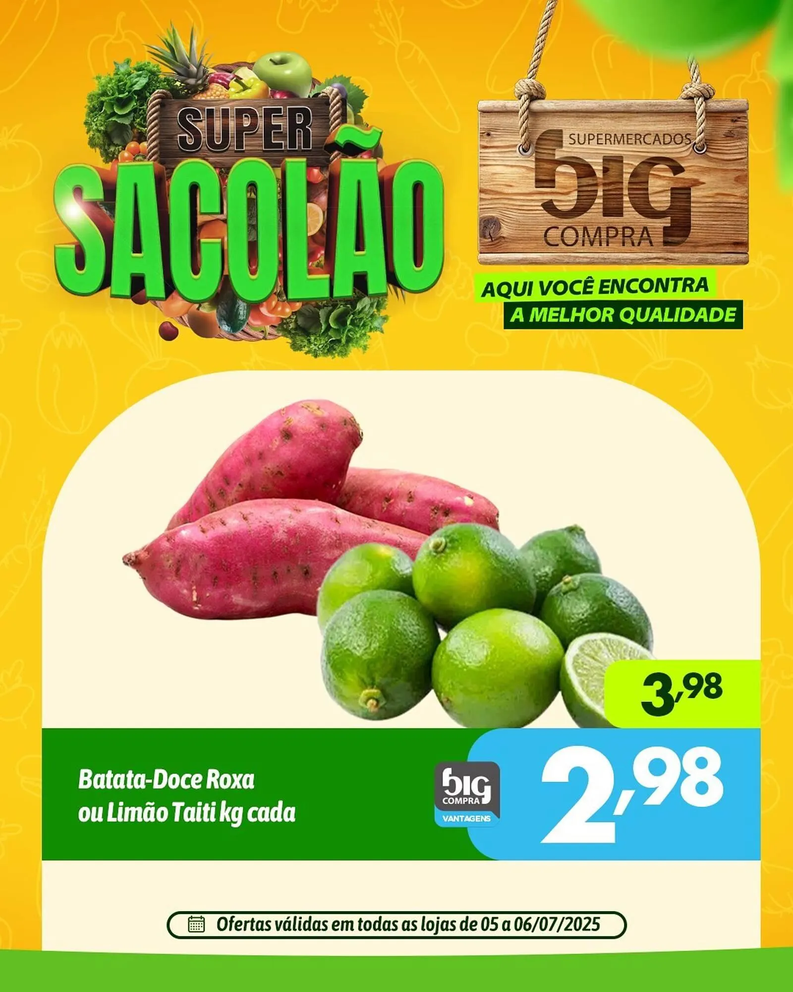 Encarte de Catálogo Supermercados Big Compra 5 de julho até 6 de julho 2025 - Pagina 4