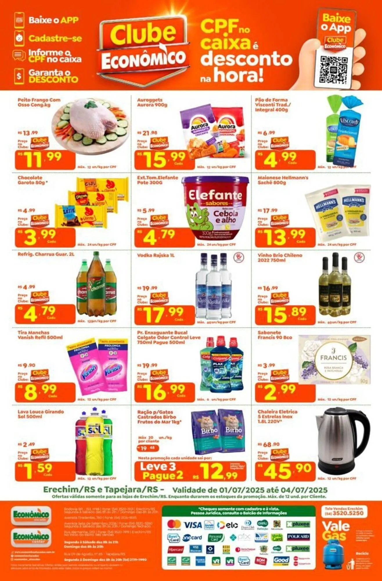 Encarte de Catálogo Econômico Atacadão 1 de julho até 4 de julho 2025 - Pagina 2