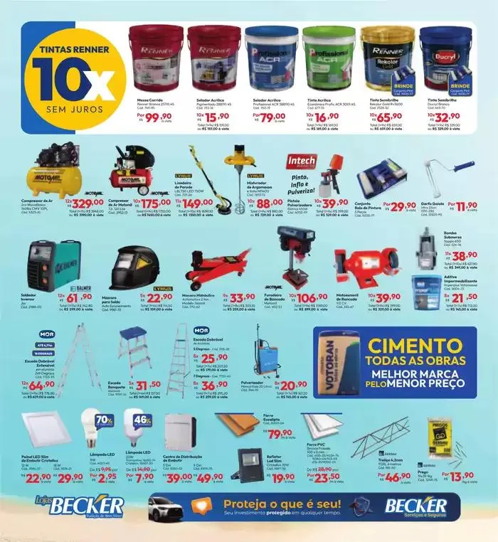 Encarte de Lojas Becker Tablóide de Ofertas 3 de fevereiro até 28 de fevereiro 2025 - Pagina 10
