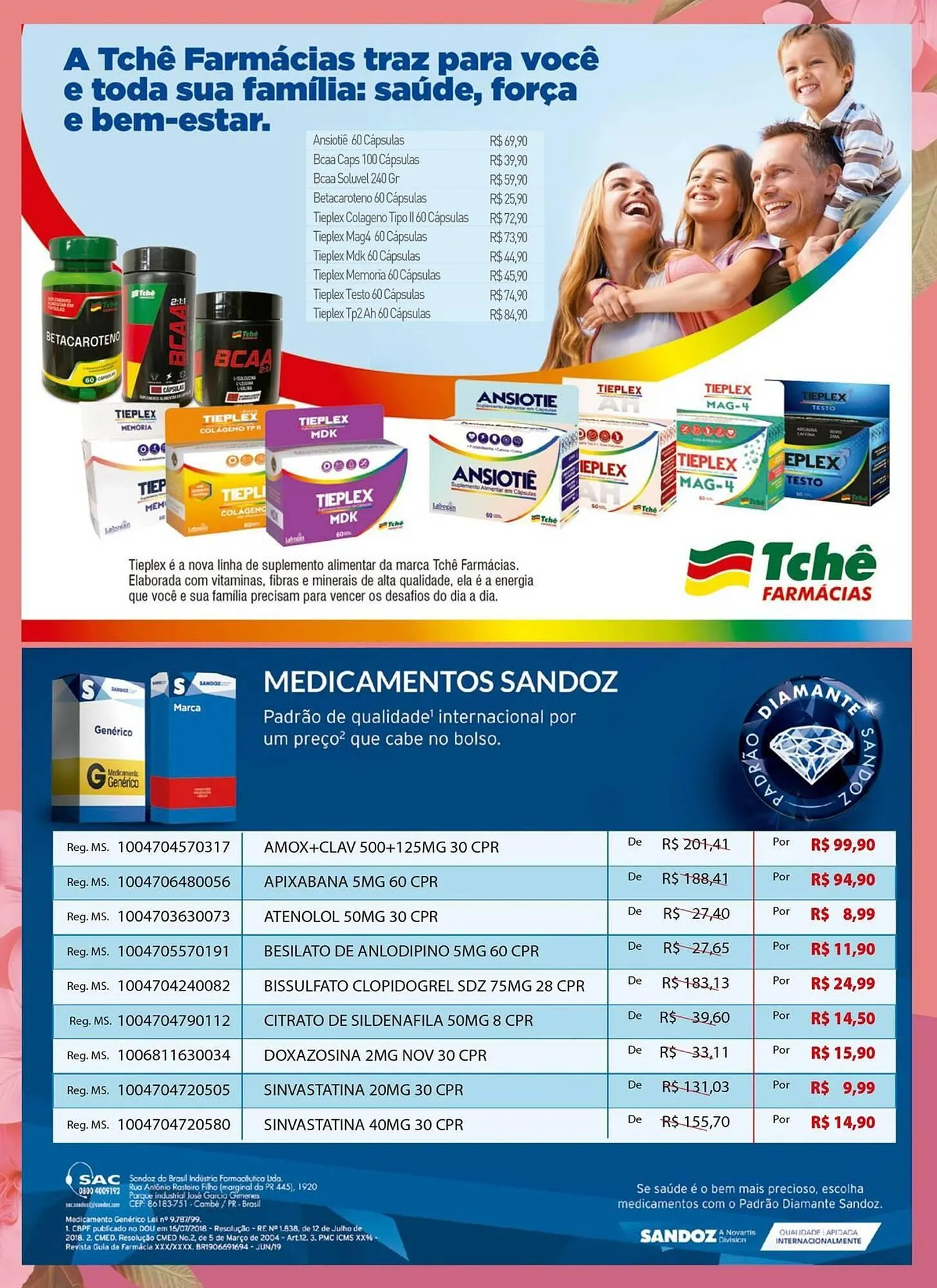 Encarte de Catálogo Tchê Farmácias 4 de março até 15 de abril 2026 - Pagina 7