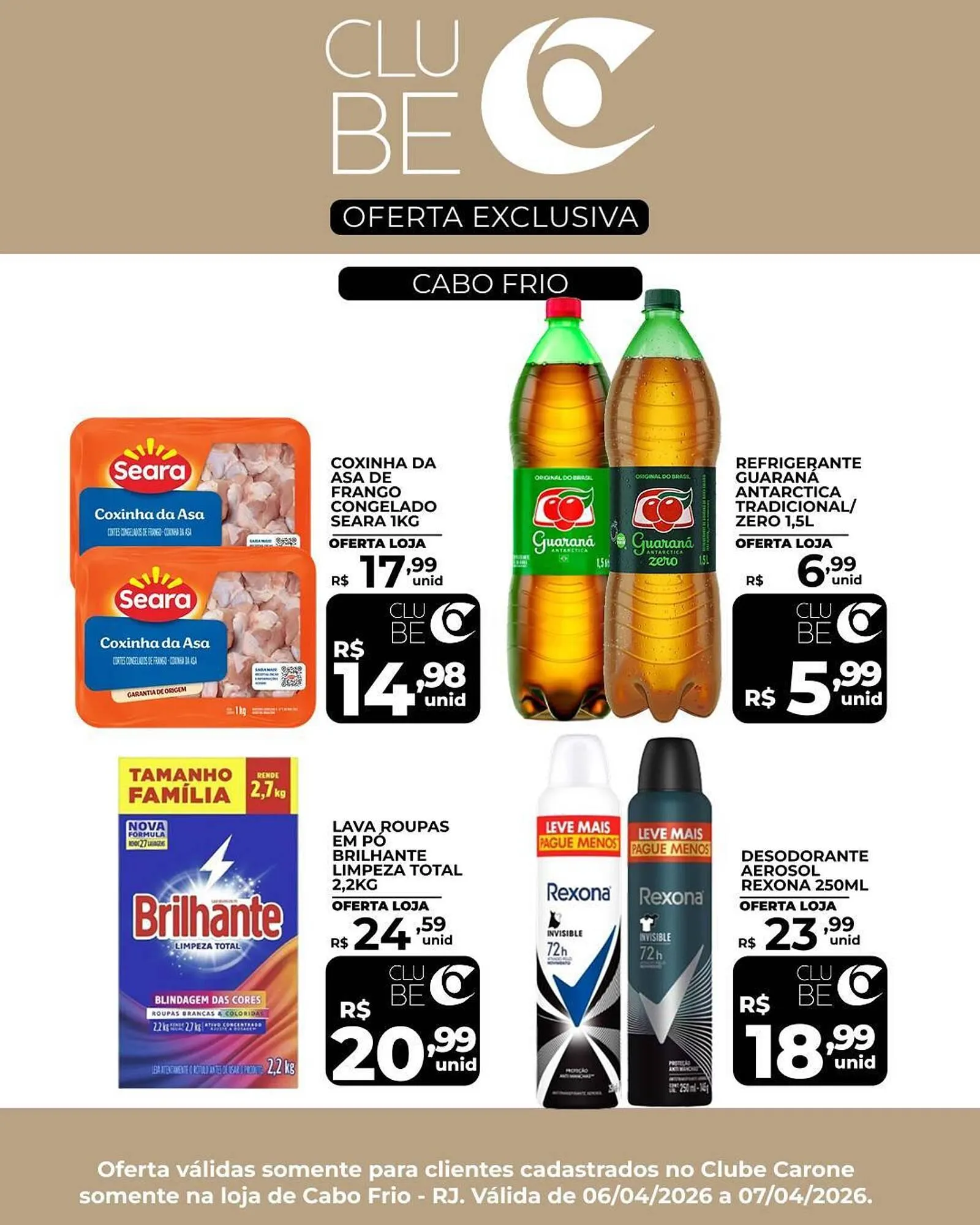 Encarte de Encarte Carone 6 de abril até 7 de abril 2026 - Pagina 2