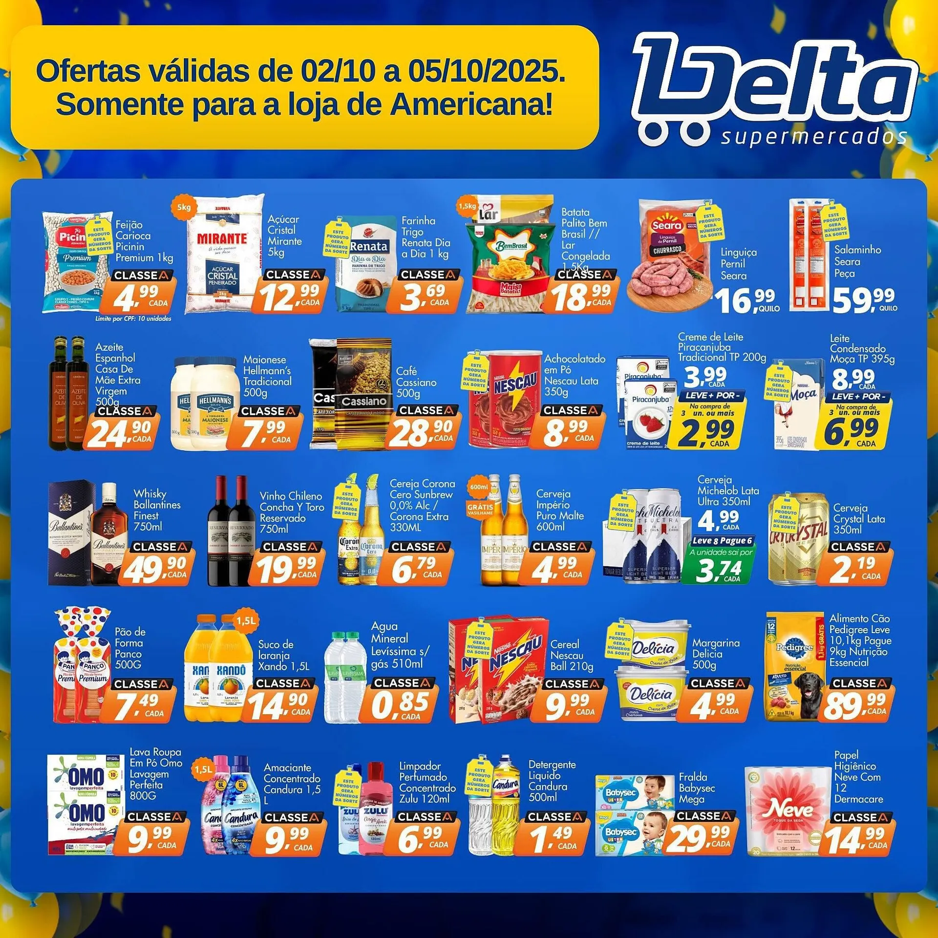 Encarte de Catálogo Delta Supermercados 2 de outubro até 5 de outubro 2025 - Pagina 2